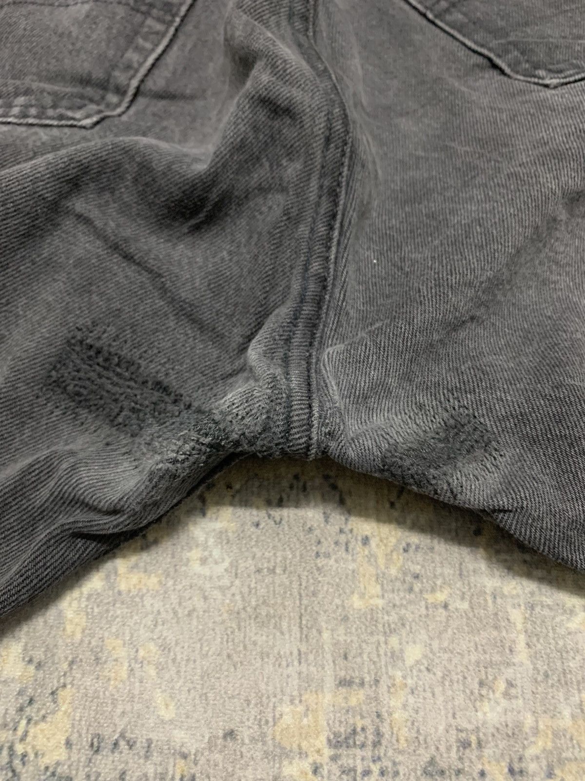 Levi's Vintage Levis 501 Super Black Jeans USA 38x32 Size US 38 / EU 54 - 9 Thumbnail