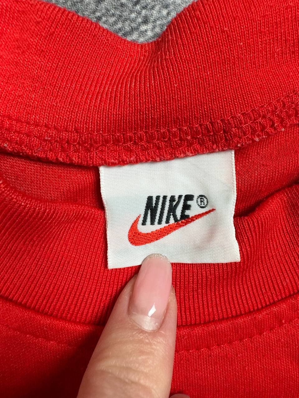 Nike Vintage Nike Red T-Shirt Size S / US 4 / IT 40 - 4 Thumbnail