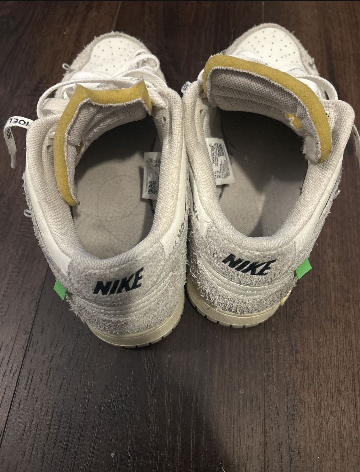 Nike × Off-White Nike Off White Dunks Lot 11/50 Size US 11 / EU 44 - 3 Thumbnail