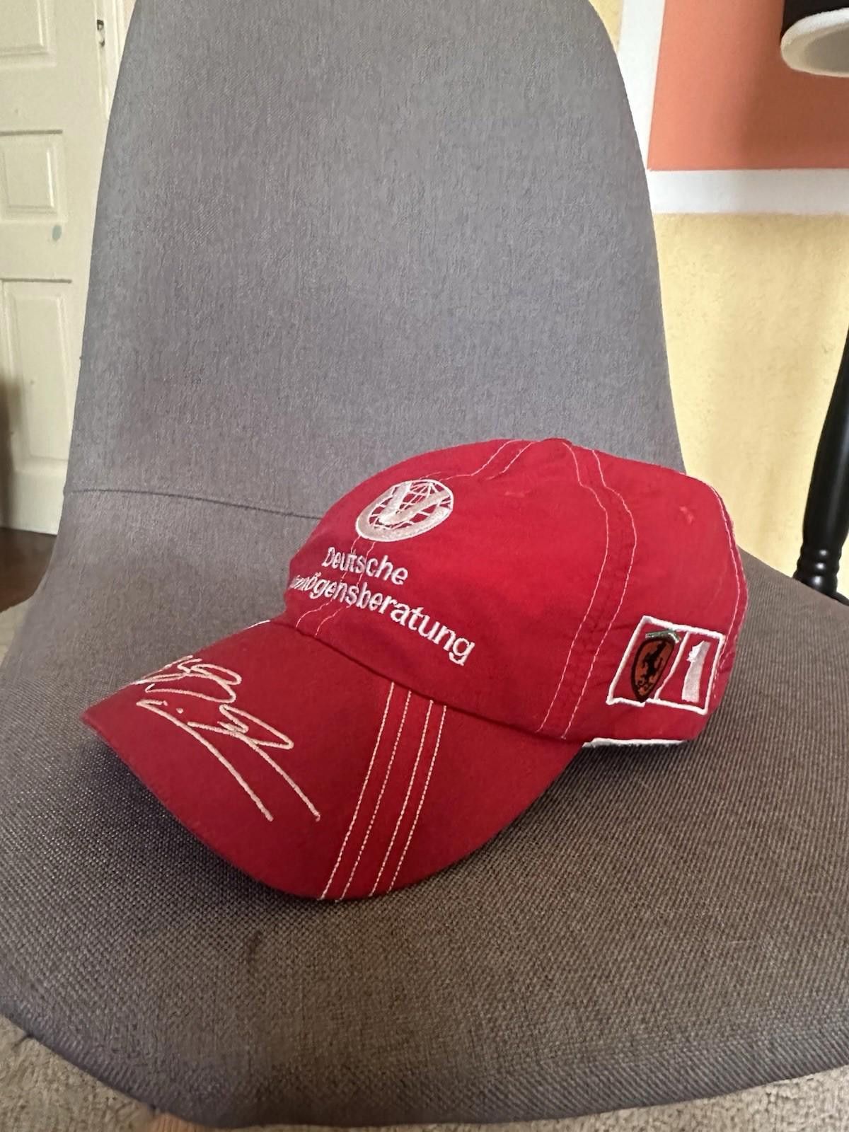 Ferrari Michael Schumacher Ferrari F1 Formula 1 Cap Vintage Size ONE SIZE - 1 Thumbnail