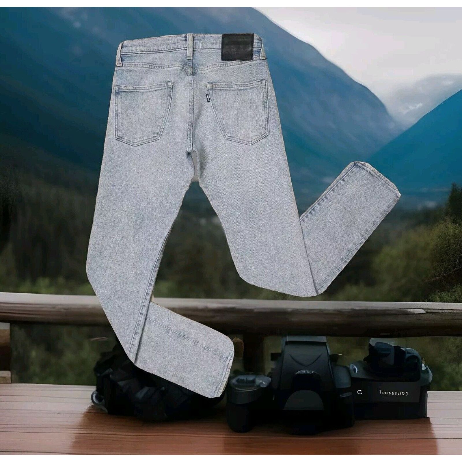 Levi's Levi’s Made And Crafted LMC 511 Light Indigo Selvedge 28×31 Size US 28 / EU 44 - 1 Thumbnail