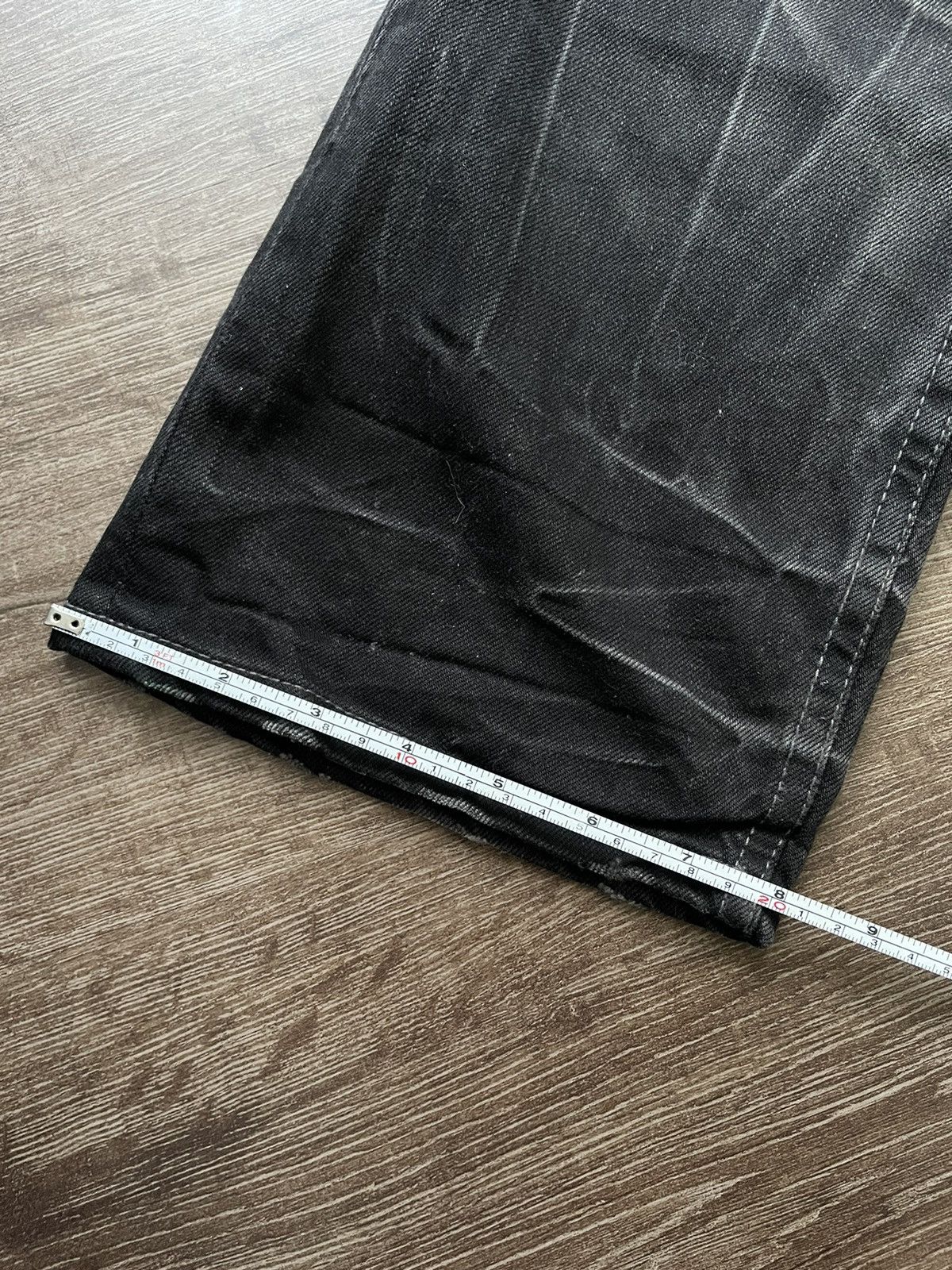If Six Was Nine Semantic Design Punk Spiked Denim Size US 31 - 23 Thumbnail