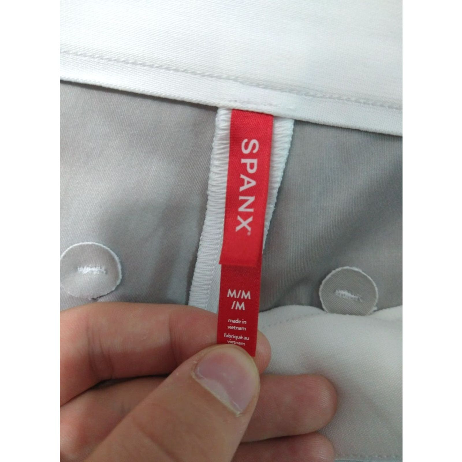 Spanx SPANX Pants Women Medium White Slim Straight Ponte Pull On Stretch Adult M White Slim Straight Ponte Slacks 26 Inseam 28 Waist Womens Size 32" / US 10 / IT 46 - 7 Thumbnail