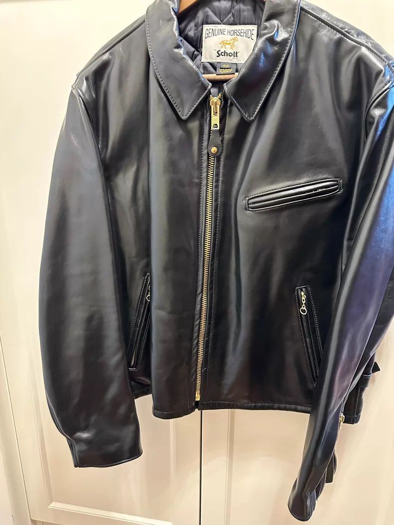 Schott Schott Classic horseskin leather coat Size US S / EU 44-46 / 1 - 4 Thumbnail