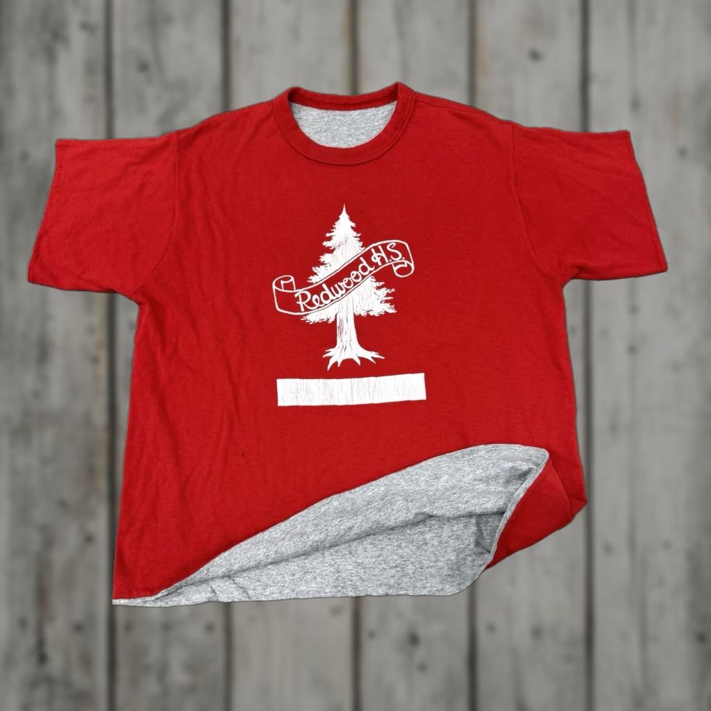 Champion VINTAGE Champion Double Face Shirt Mens Large Red