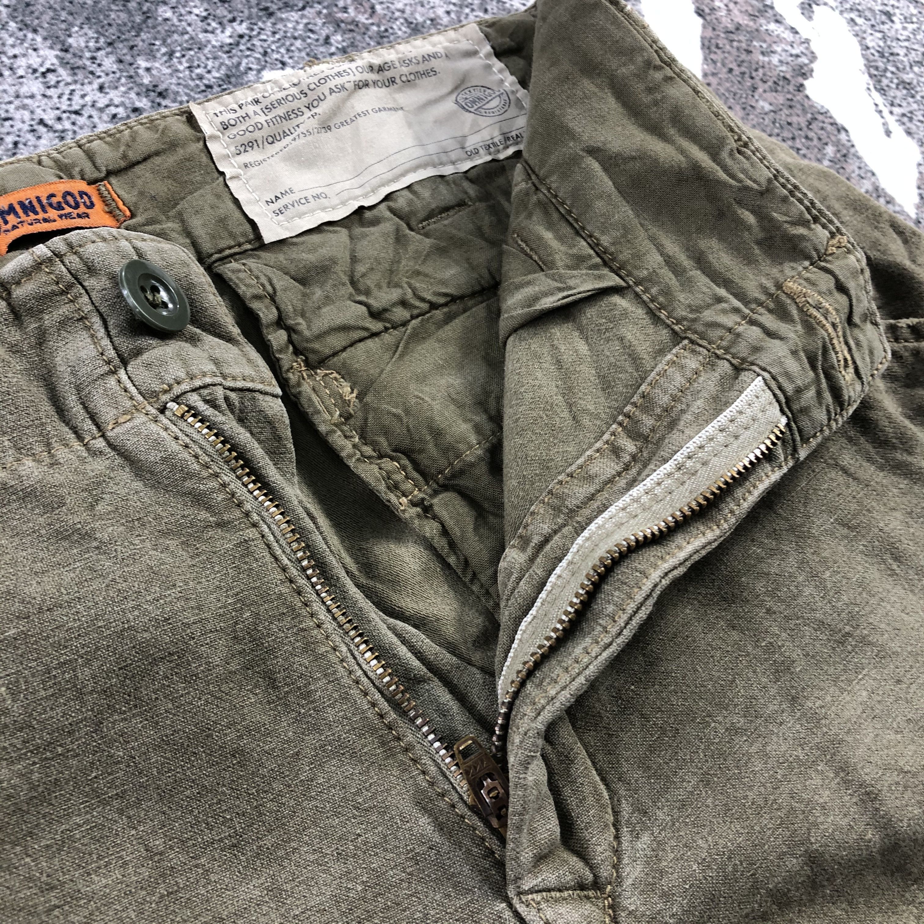 OMNIGOD Omnigod Cargo Pants Multi Pocket Tactical Trousers Size US 32 / EU 48 - 8 Thumbnail