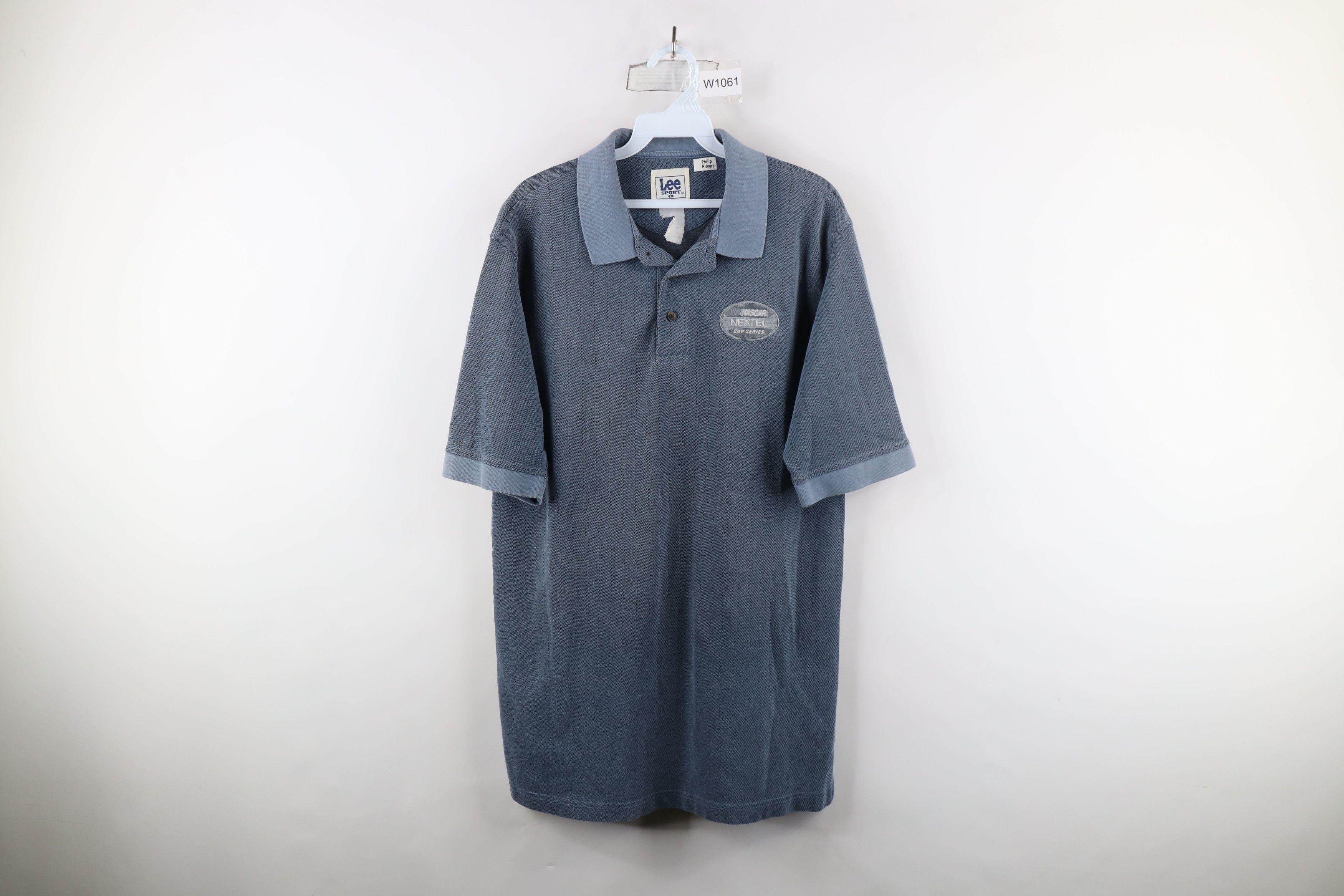 Vintage Vintage 90s Out NASCAR Nextel Cup Series Striped Polo Shirt Size US M / EU 48-50 / 2 - 1 Thumbnail