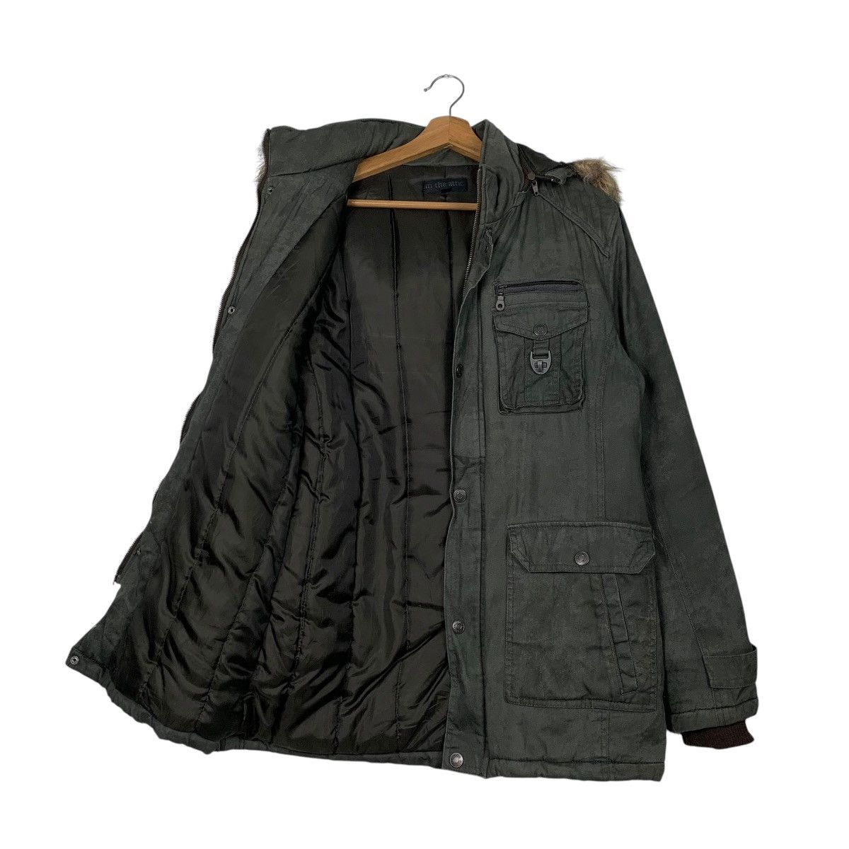 In The Attic In The Attic Military Hooded Jacket Size US M / EU 48-50 / 2 - 10 Thumbnail