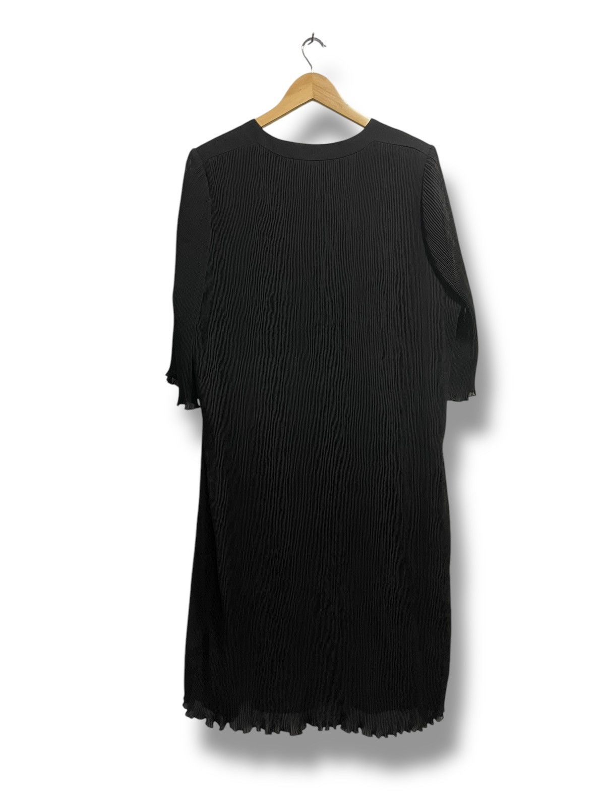 Japanese Brand × Vintage QUEEN STYLE Brand Chiffon Pleated Dress (79) Size M / US 6-8 / IT 42-44 - 4 Thumbnail