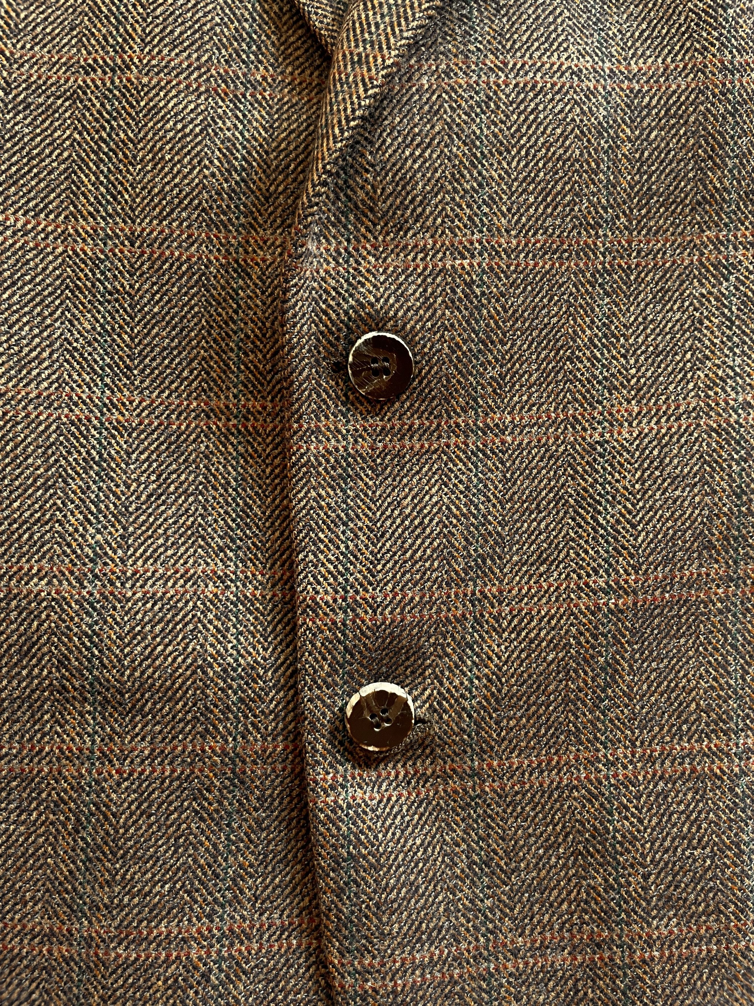 Saint Laurent Paris × Vintage × Yves Saint Laurent 1980s Yves Saint Laurent Wool Blazer Size 44R - 3 Thumbnail
