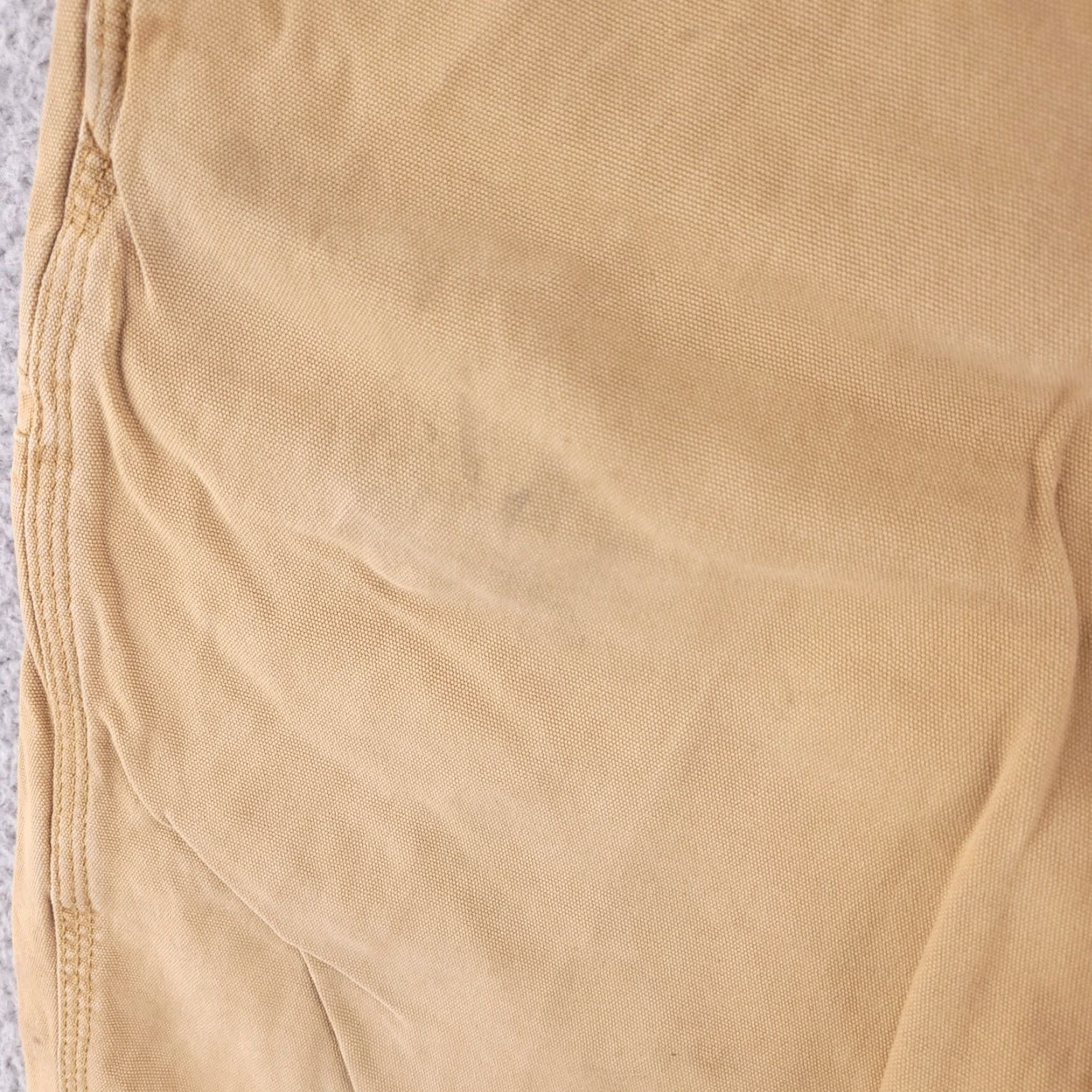 Vintage Ridgecut Toughwear Pants Mens 36x27 Brown Canvas Work Pants Carpenter Straight Size US 36 / EU 52 - 4 Thumbnail