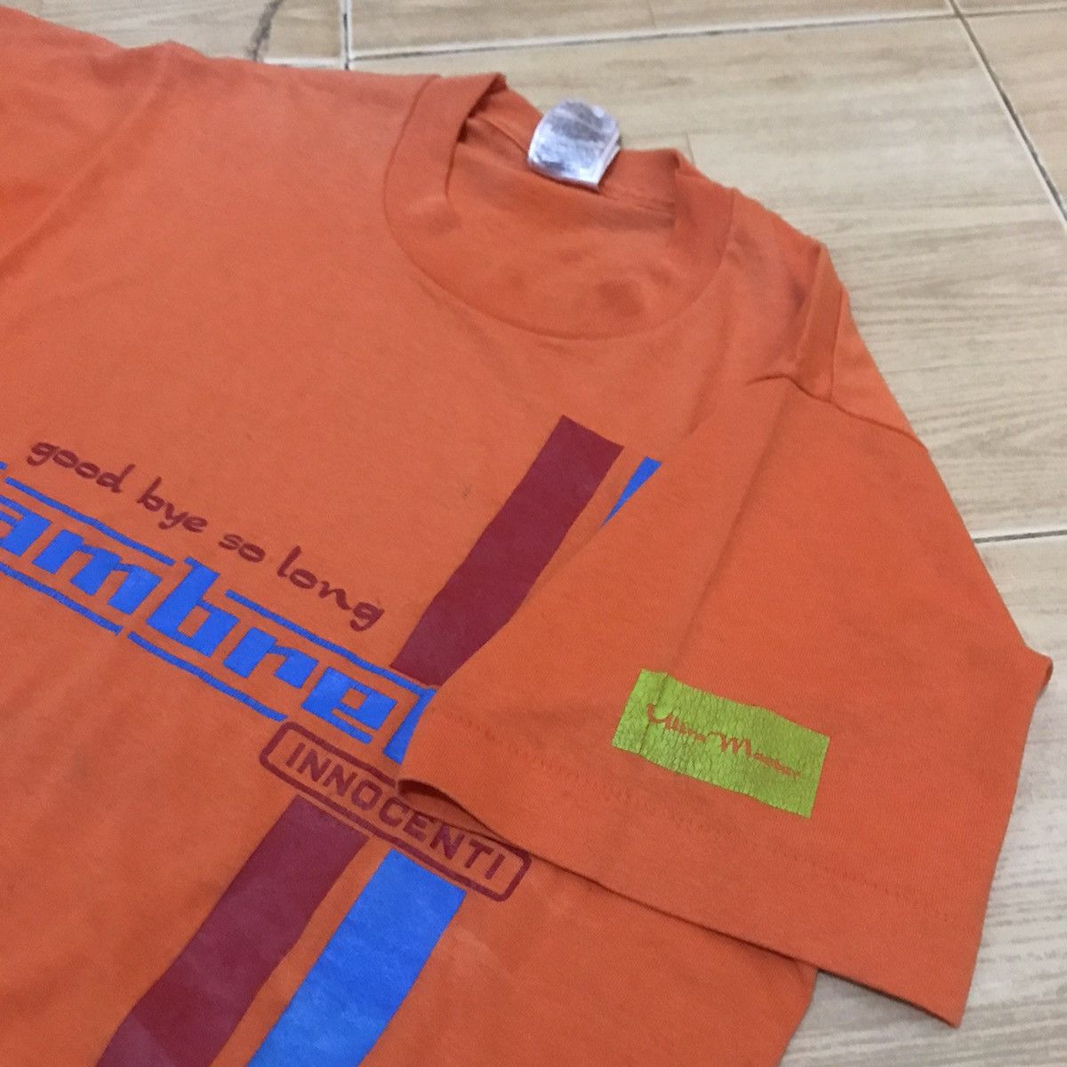 Lambretta × Vintage Vintage 90s Lambretta racing stripe Tee mods Single stitch Size US S / EU 44-46 / 1 - 7 Thumbnail