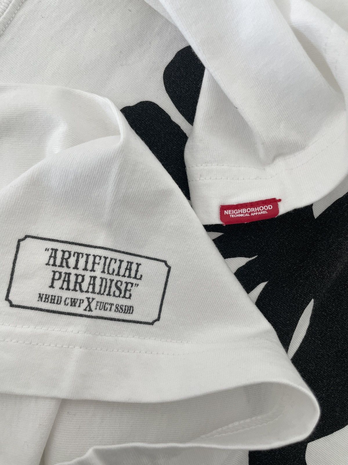 FUCT × Neighborhood Fuct Neighborhood Artificial Paradise Tee Size US L / EU 52-54 / 3 - 4 Thumbnail