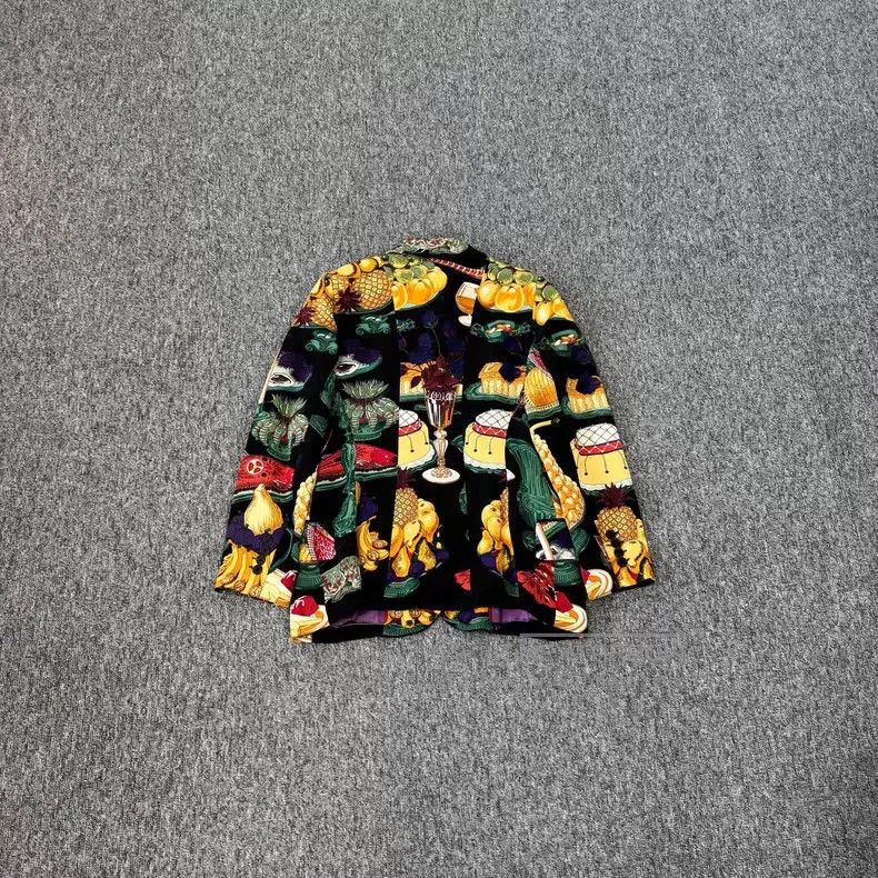 Hermes Hermes Feast Gluttonous Silk Shirt Jacket Size XS / US 0-2 / IT 36-38 - 2 Thumbnail