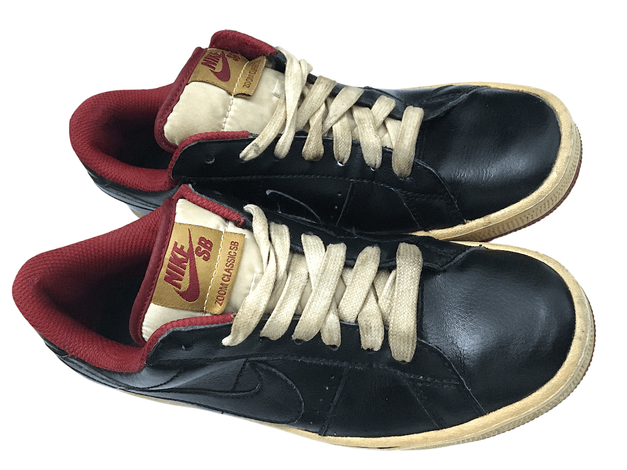 Nike Nike SB Zoom Classic SB Black Red US 5 Skateboarding Shoes Size US 5 / EU 37 - 17 Thumbnail