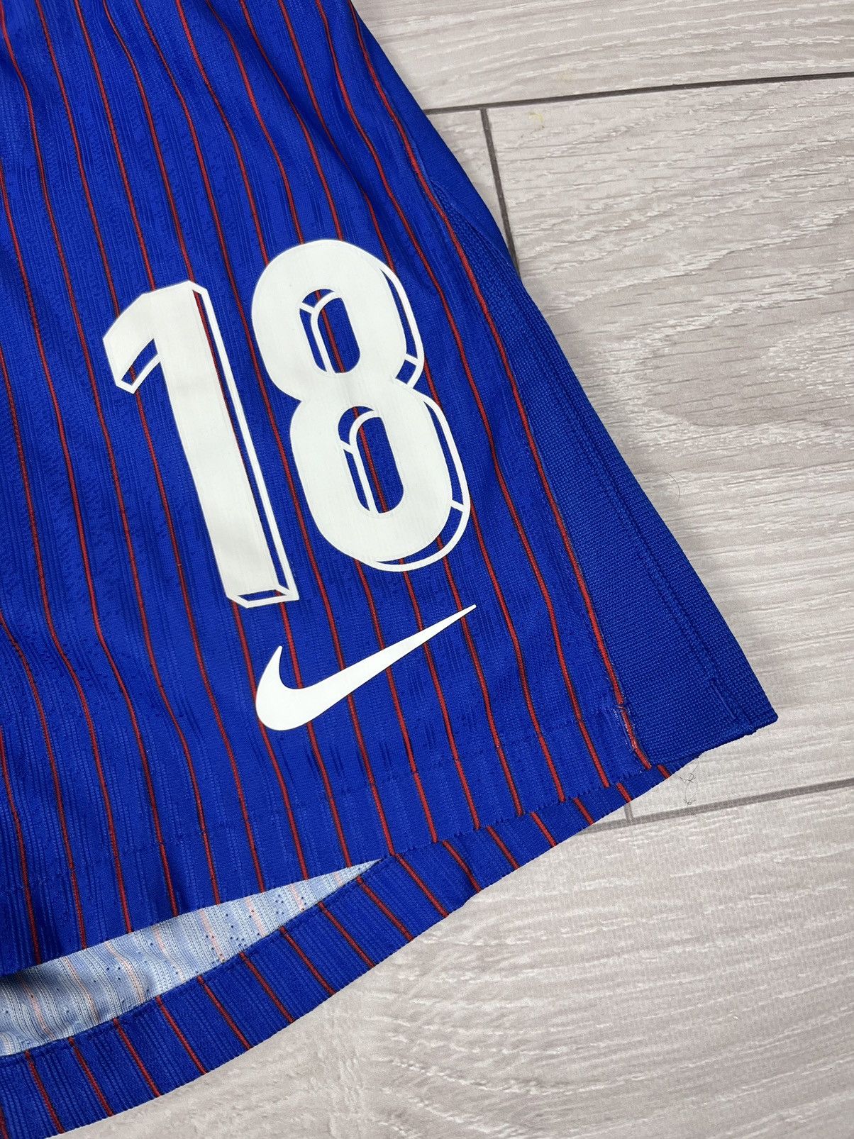 Nike Nike France 2025 #18 Zaire Emery Soccer Player Issue Shorts Size US 32 / EU 48 - 6 Thumbnail