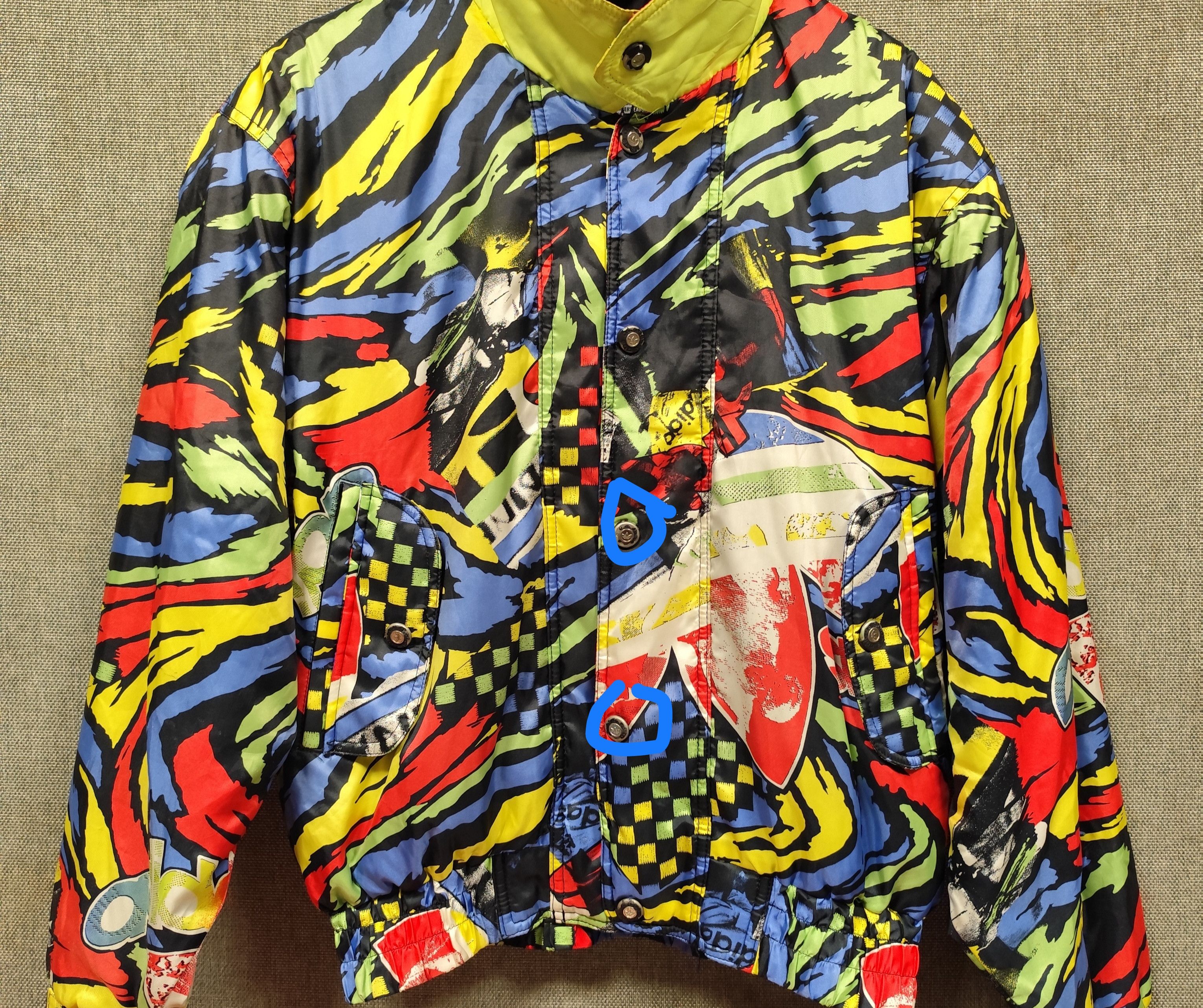 Adidas Descente Vintage Vintage 90s Adidas Colourful Ski Winter Jacket Grailed