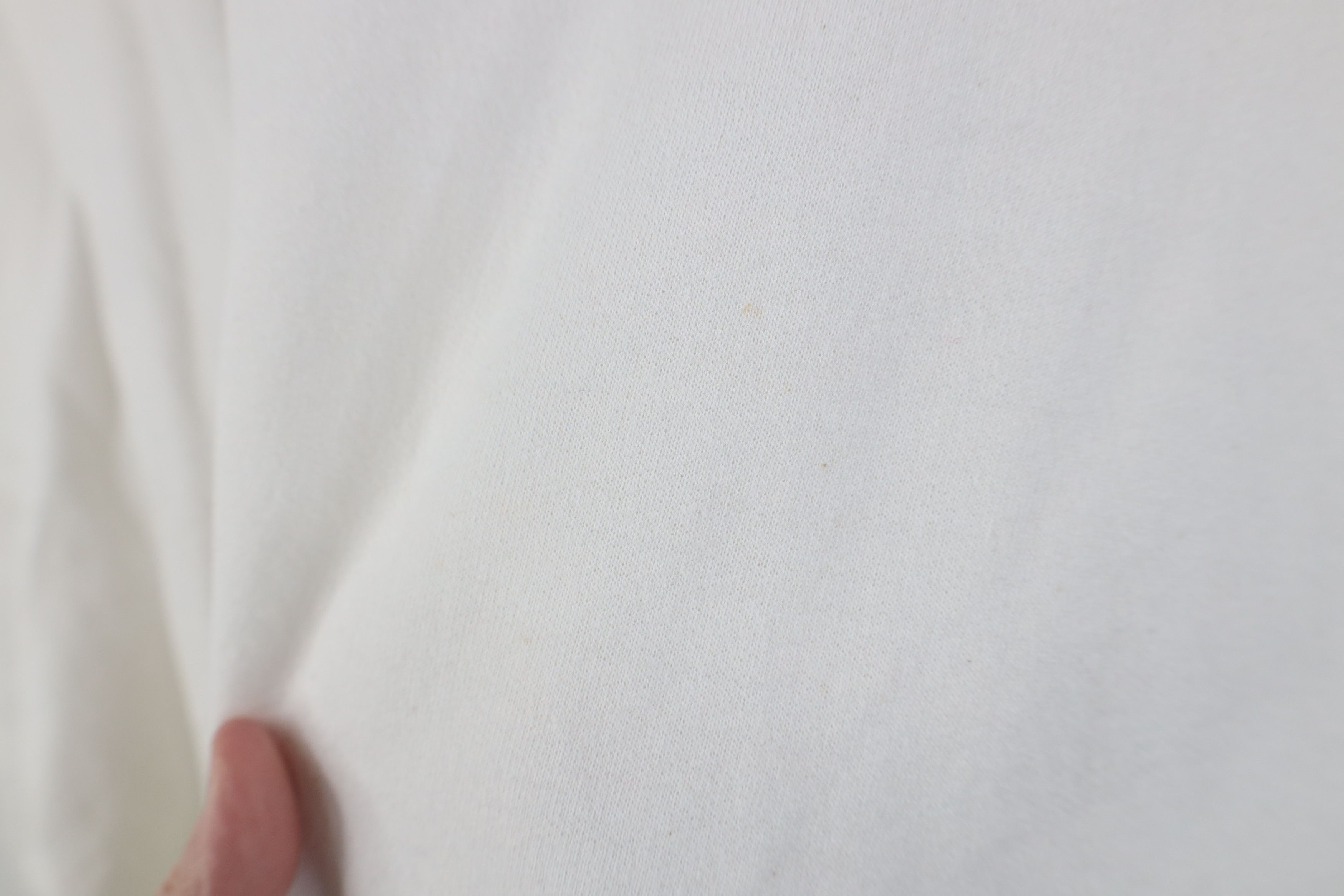 Vintage Vintage 90s Streetwear Blank Crewneck Sweatshirt White Size US XXL / EU 58 / 5 - 9 Thumbnail
