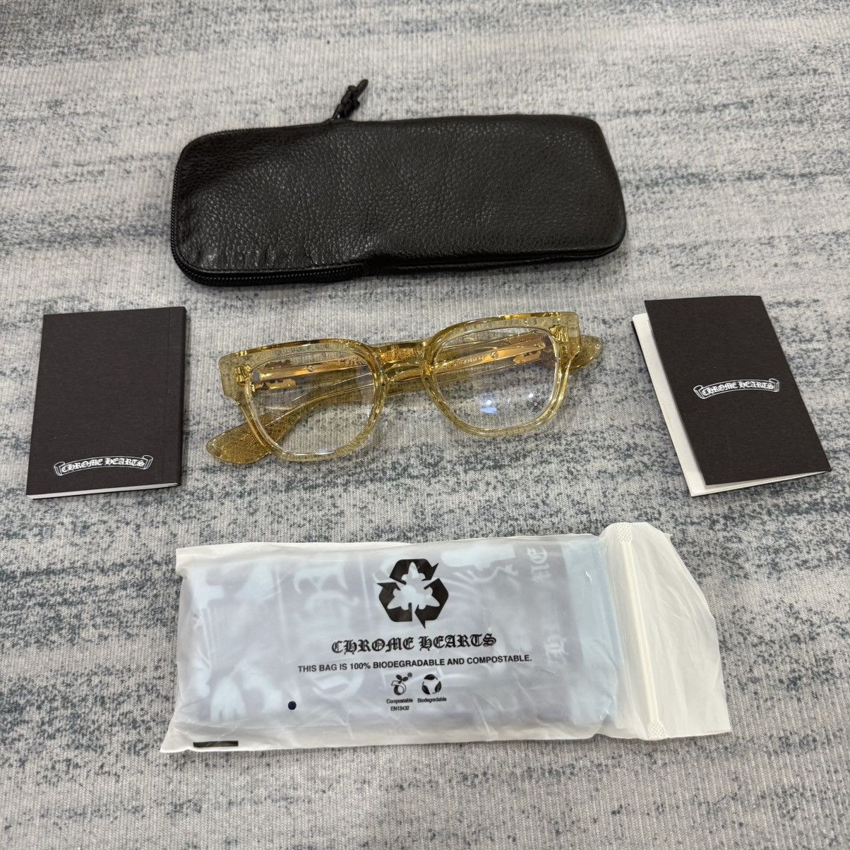 Chrome Hearts CHROME HEARTS CUNTVOLUTED EYEGLASSES Size ONE SIZE - 2 Thumbnail