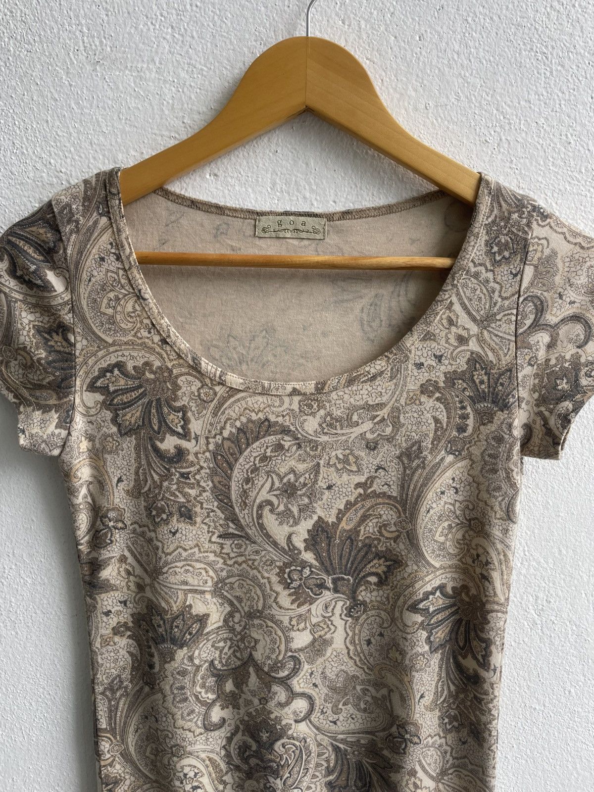 GOA Vintage GOA Paisley Pattern Women Shirts Size XXS / US 00 / IT 34 - 2 Thumbnail