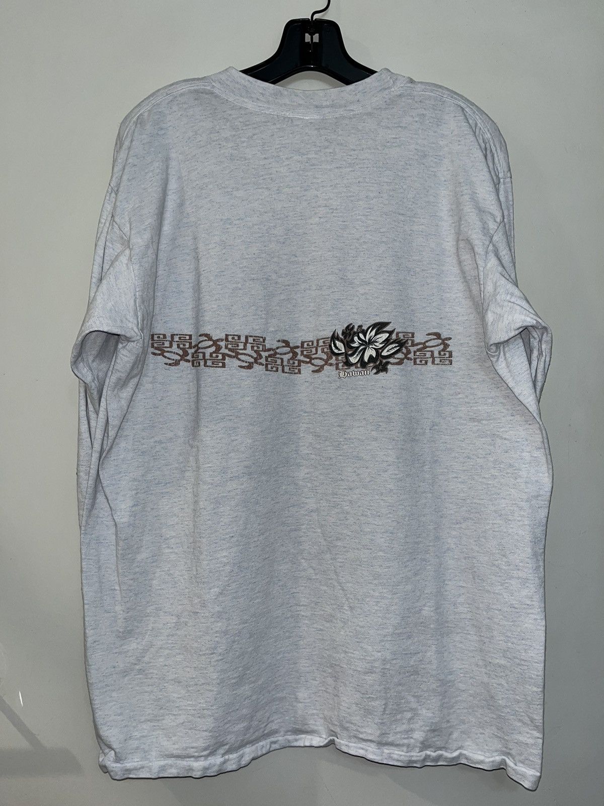 Vintage Crazy Vintage Y2K Baggy Skater Cyber Tribal Hawaii Surf Tee Size US XXL / EU 58 / 5 - 3 Thumbnail