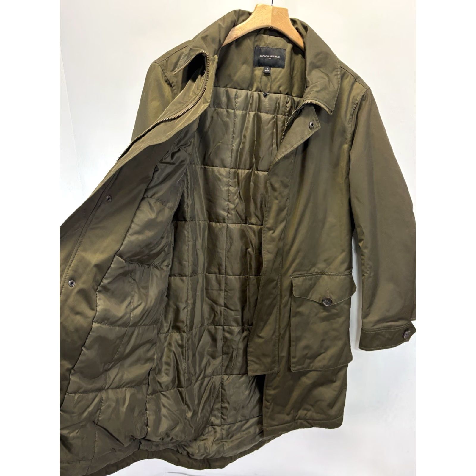 Banana Republic Banana Republic Field Jacket Men’s Small Army Green Chore Utility Insulated Size US S / EU 44-46 / 1 - 4 Thumbnail