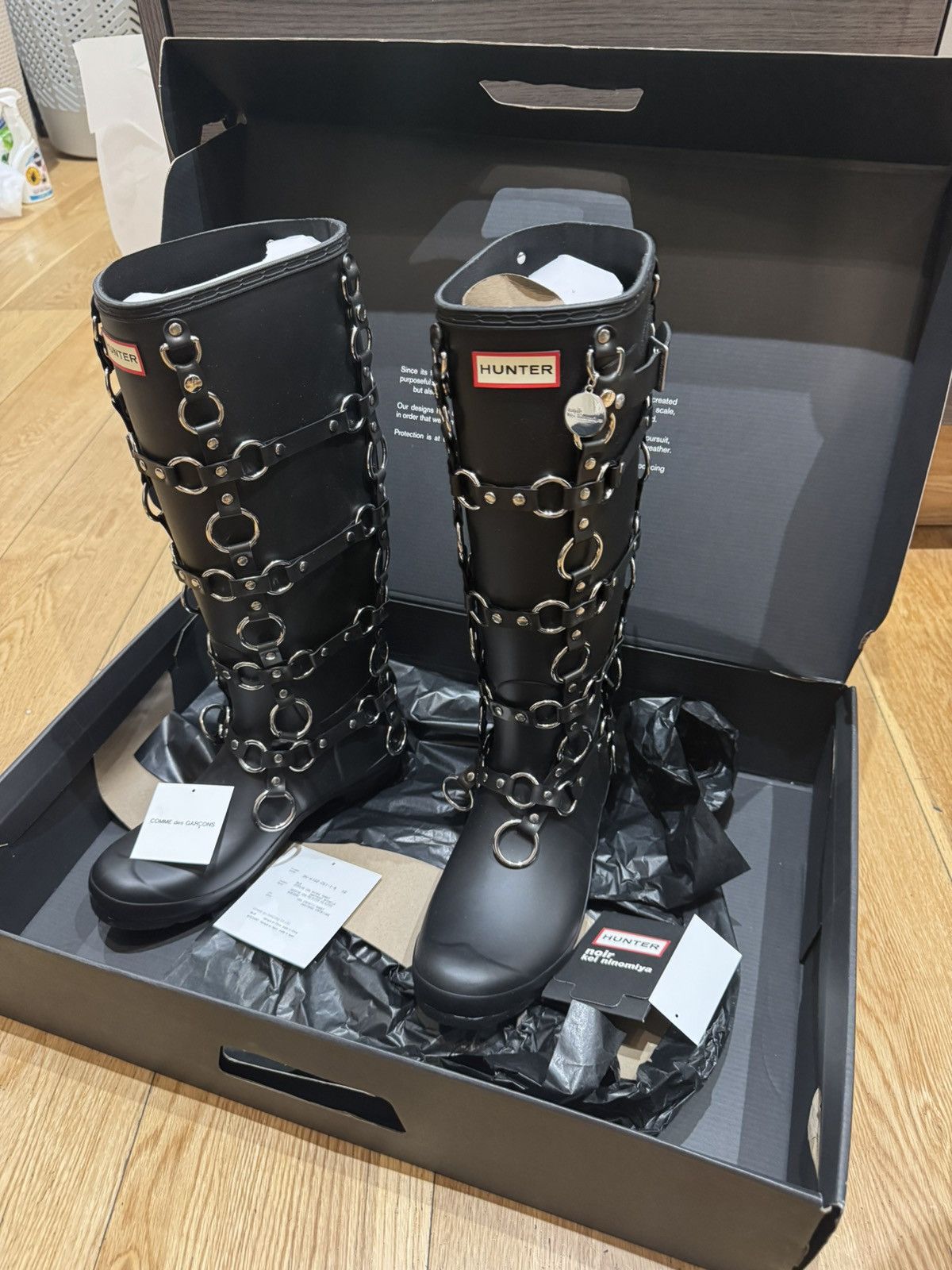 Comme des Garcons Noir Kei Nimomiya x Hunter x comme des garcons Size US 10 / EU 43 - 2 Thumbnail