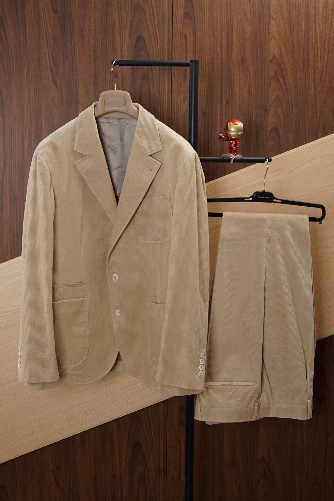 Brunello Cucinelli Brunello Cucinelli Corduroy Suit Pants Size US L / EU 52-54 / 3 - 1 Thumbnail