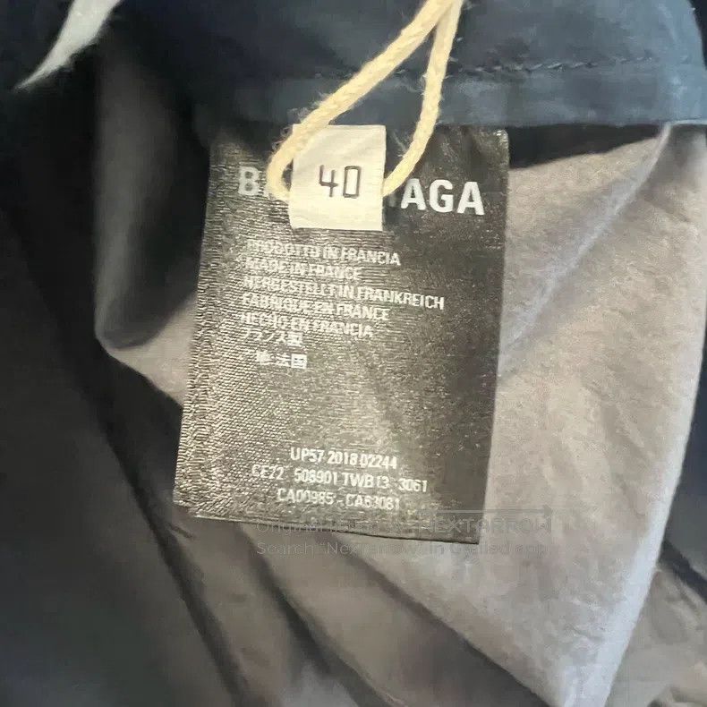 Balenciaga Balenciaga Grey-blue stitching jacket Size S / US 4 / IT 40 - 5 Thumbnail