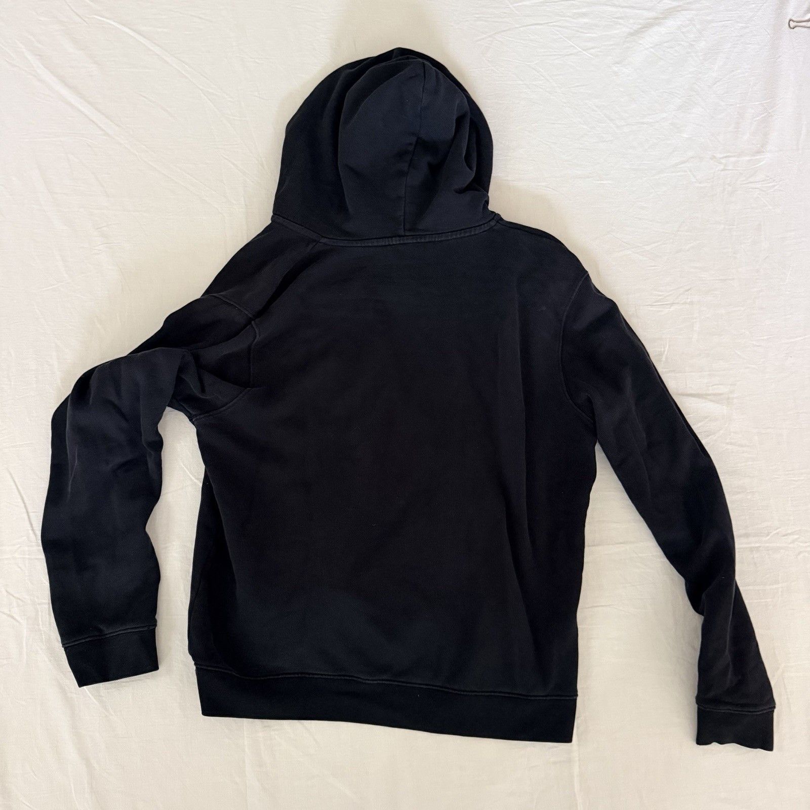 Sandro Sandro Paris Womens L Black Half Zip Hoodie Minimalist Size L / US 10 / IT 46 - 5 Thumbnail