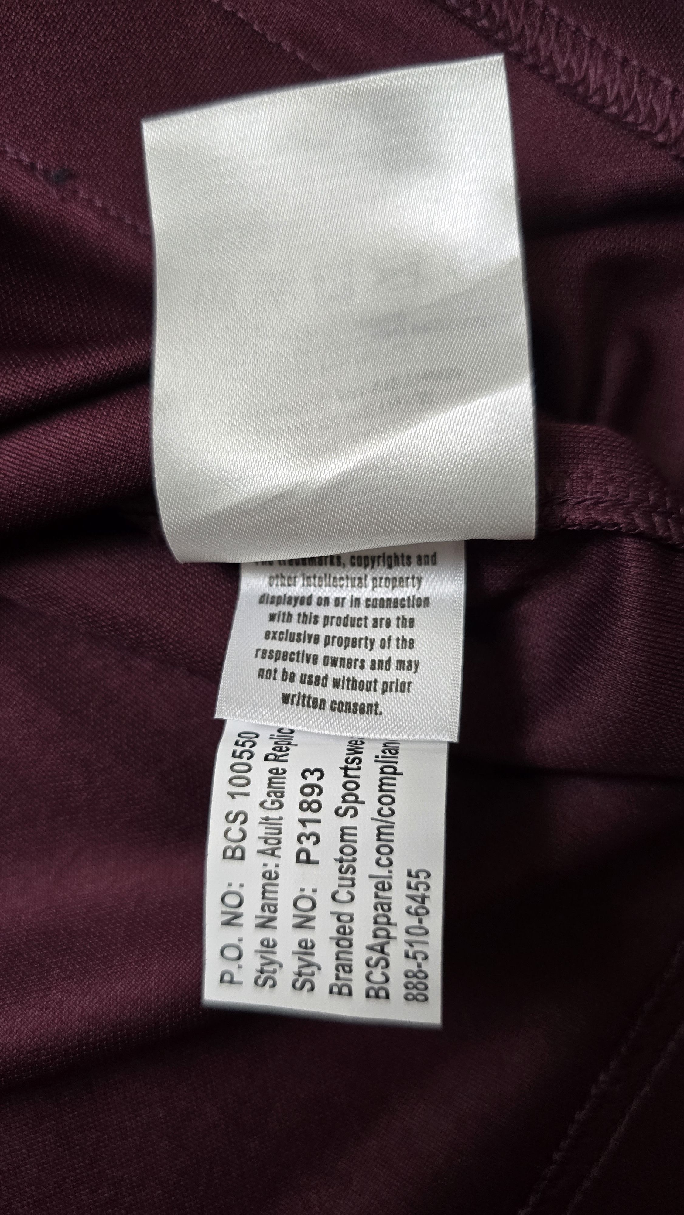 Nike Taylor Minnesota Golden Gophers NIL Game Jersey Maroon Size US M / EU 48-50 / 2 - 17 Thumbnail