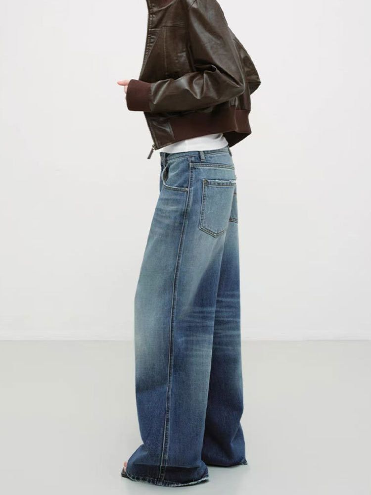 Japanese Brand American men's vintage loose cleanfit casual jeans Size US 32 / EU 48 - 3 Thumbnail