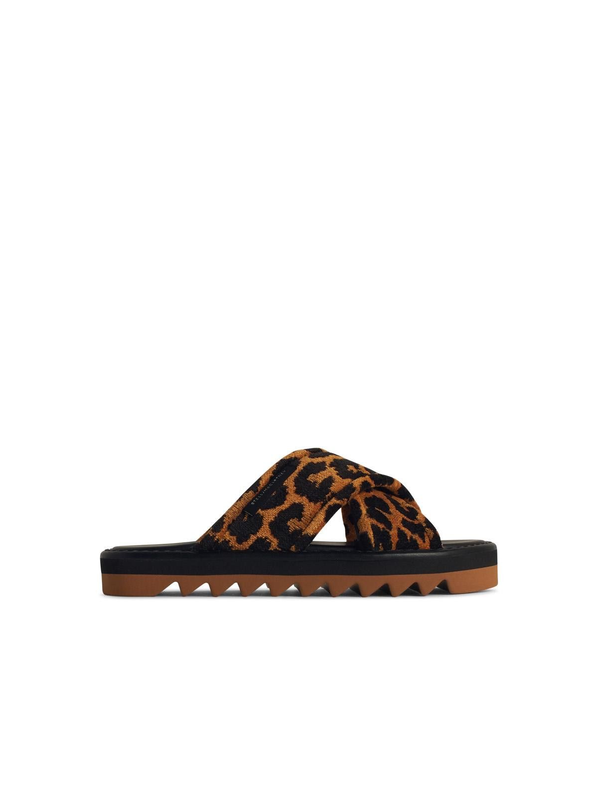 Stella McCartney STELLA McCARTNEY 'Leo' Multicoloured Leather Blend Slippers Size US 8 / IT 38 - 1 Thumbnail