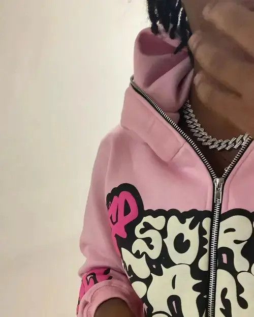 Other Harajuku style jacket sweatshirt Zip-up top Casual hoodies Size US L / EU 52-54 / 3 - 5 Thumbnail