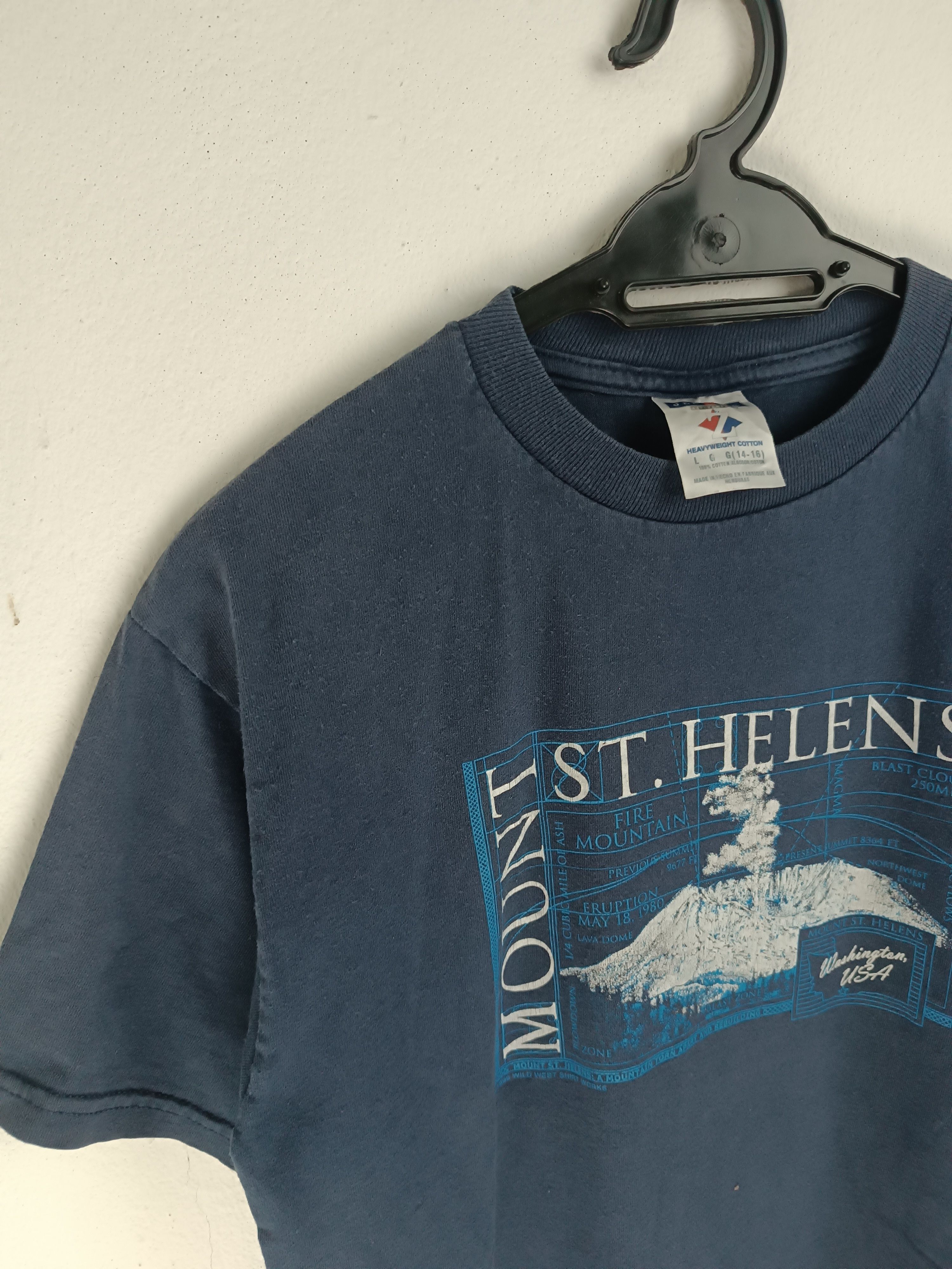 Other VINTAGE 1999 MOUNT ST HELEN WASHINGTON USA ART HIKING NATURE Size US S / EU 44-46 / 1 - 5 Thumbnail
