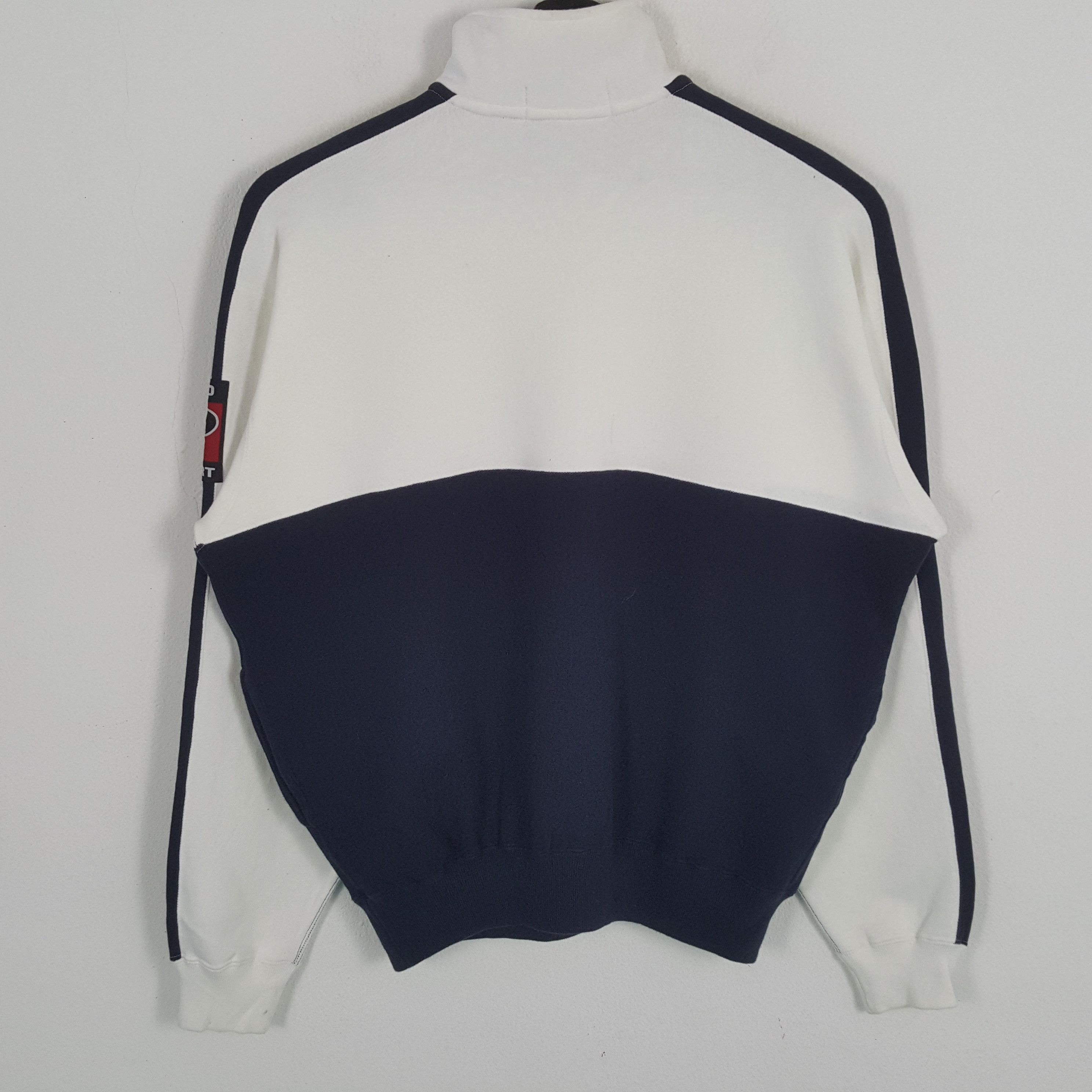 Polo Ralph Lauren × Vintage Polo Sport Ralph Lauren Fashion Half Zipper Sweatshirt Size US XL / EU 56 / 4 - 3 Thumbnail