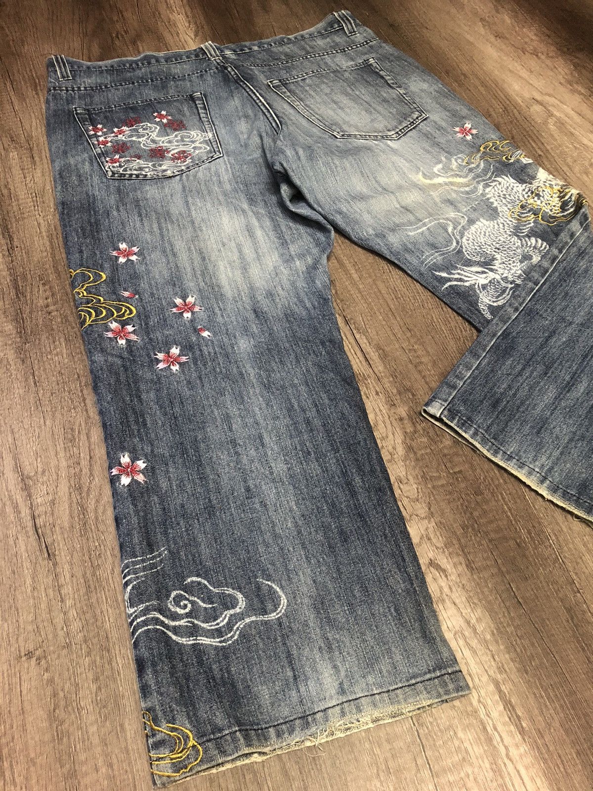 Designer × Japanese Brand VOMANIE JAPANESE JEANS SUKAJAN STYLE Size US 40 / EU 56 - 16 Thumbnail