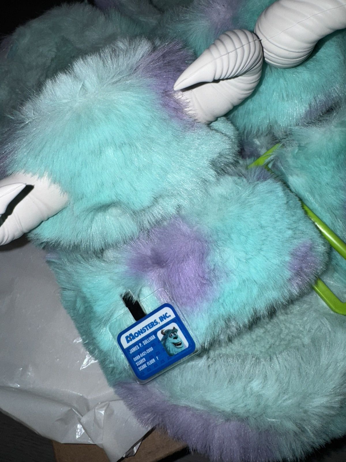 Crocs × Disney Crocs x Monsters Inc Sulley Cozzzy Sandal Size US 12 / EU 45 - 2 Thumbnail