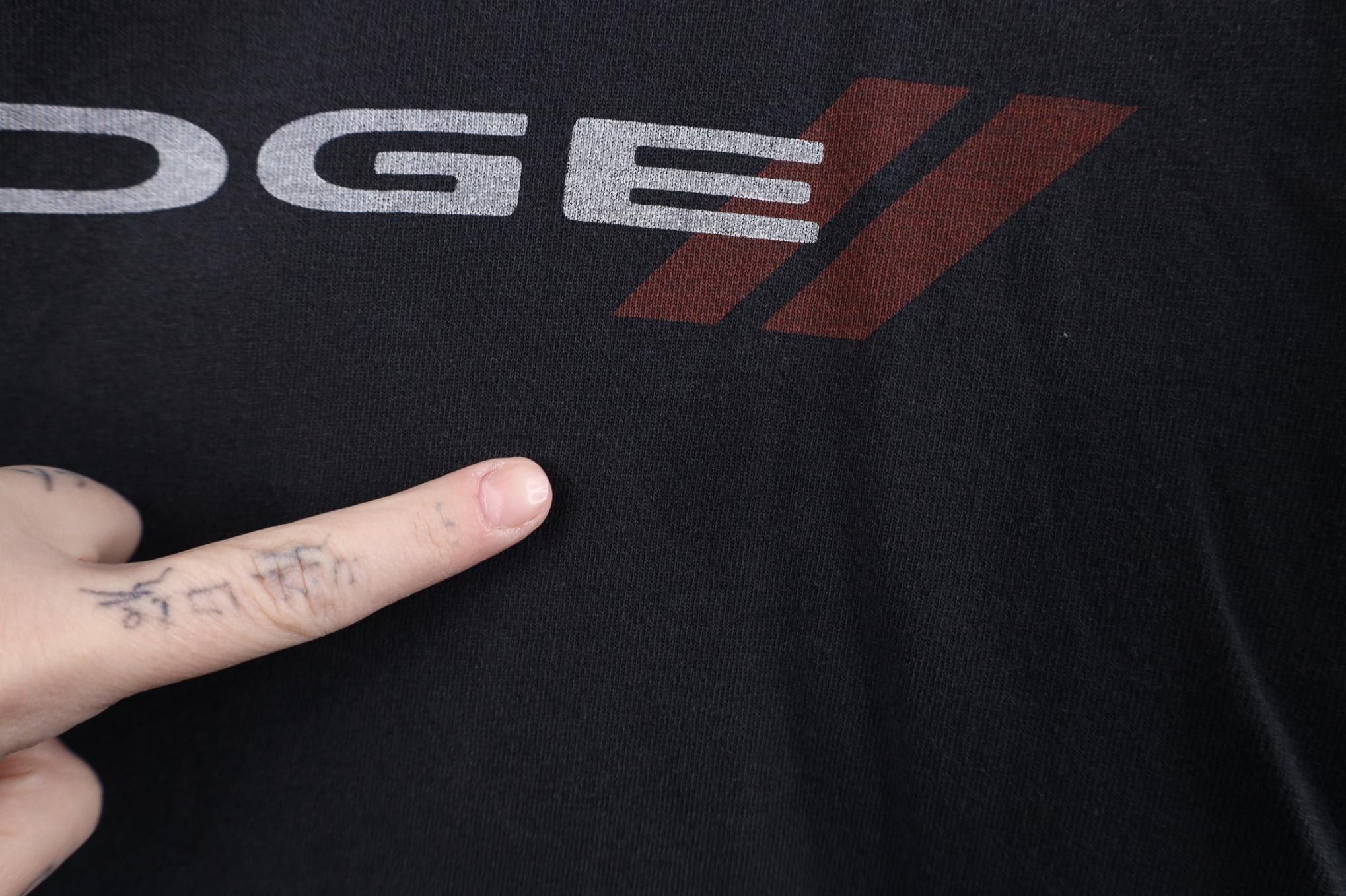 Vintage Vintage 90s Dodge Motorsports Long Sleeve T-Shirt USA Size US XL / EU 56 / 4 - 5 Thumbnail