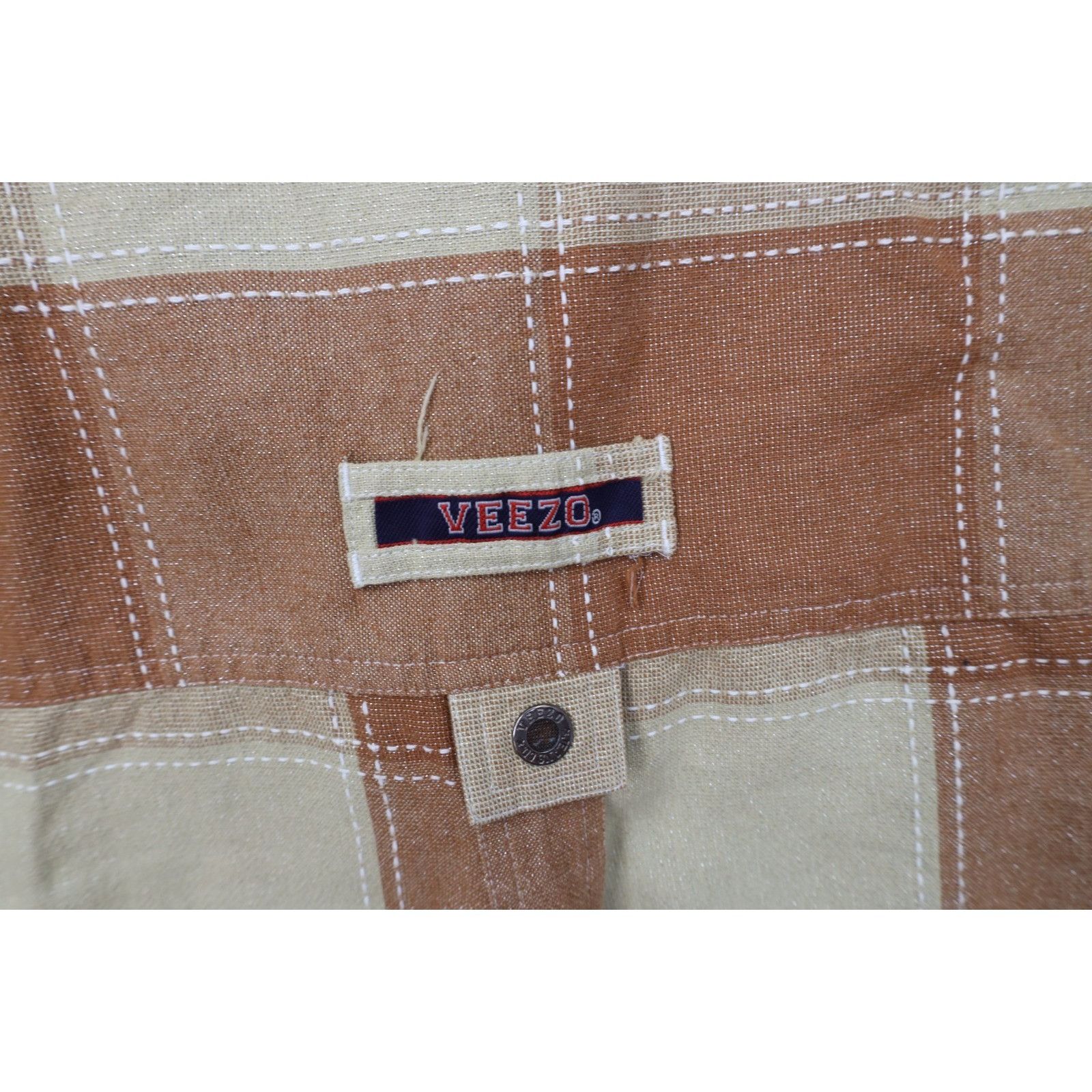Vintage Vintage 90s Streetwear Checkered Plaid 2 Piece Shorts Suit Size US XL / EU 56 / 4 - 11 Thumbnail