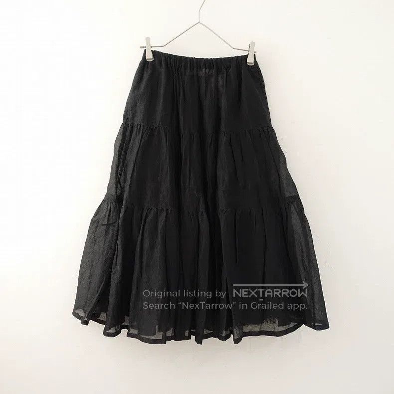 Comme des Garcons Comme Des Garcons size S Black polka dot tulle skirt, loos Size 24" / US 00 / IT 34 - 1 Thumbnail