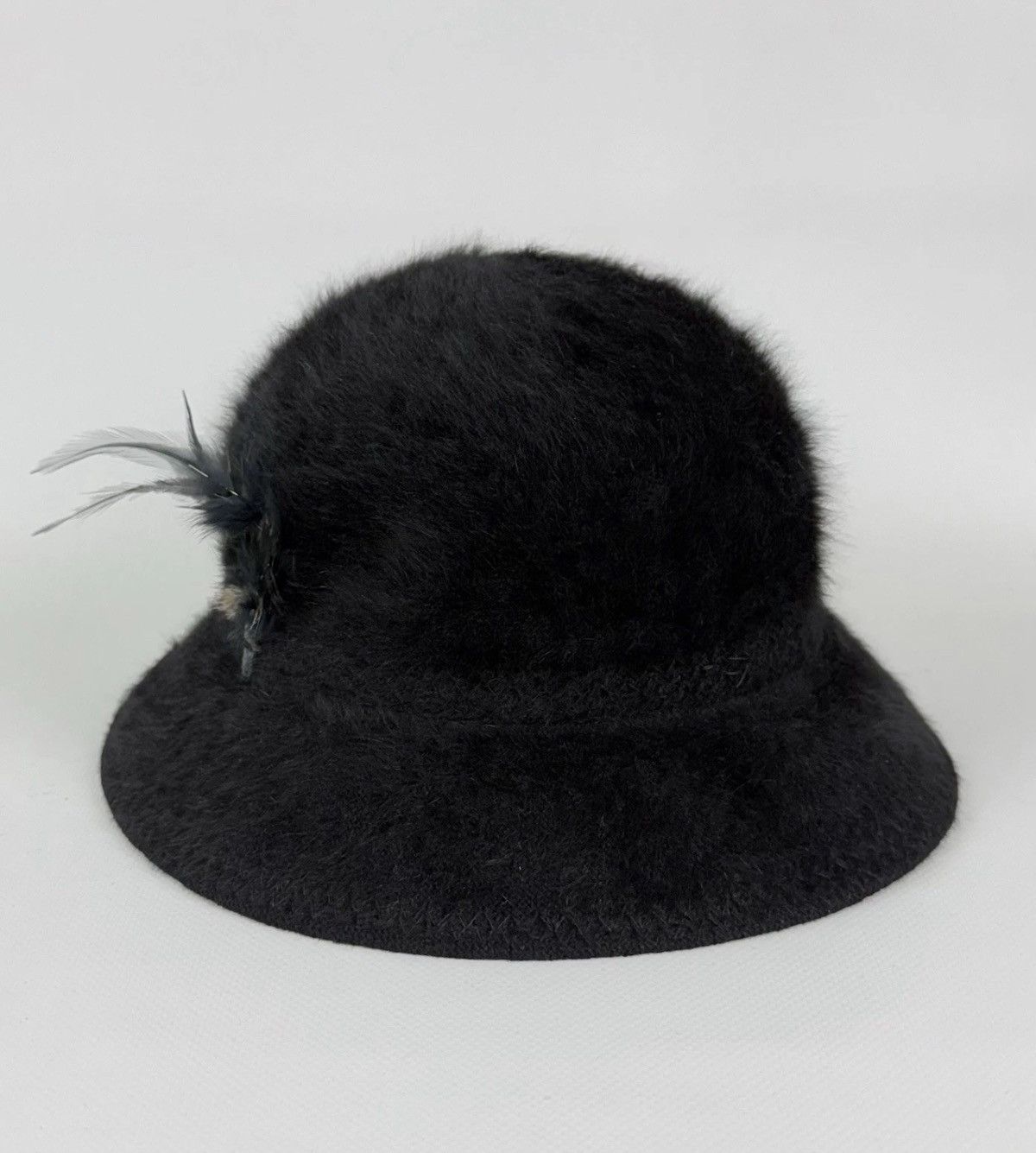 Kangol Kangol Angora Blend Bucket Hat With Feathers Vintage 1920’s Size ONE SIZE - 2 Thumbnail