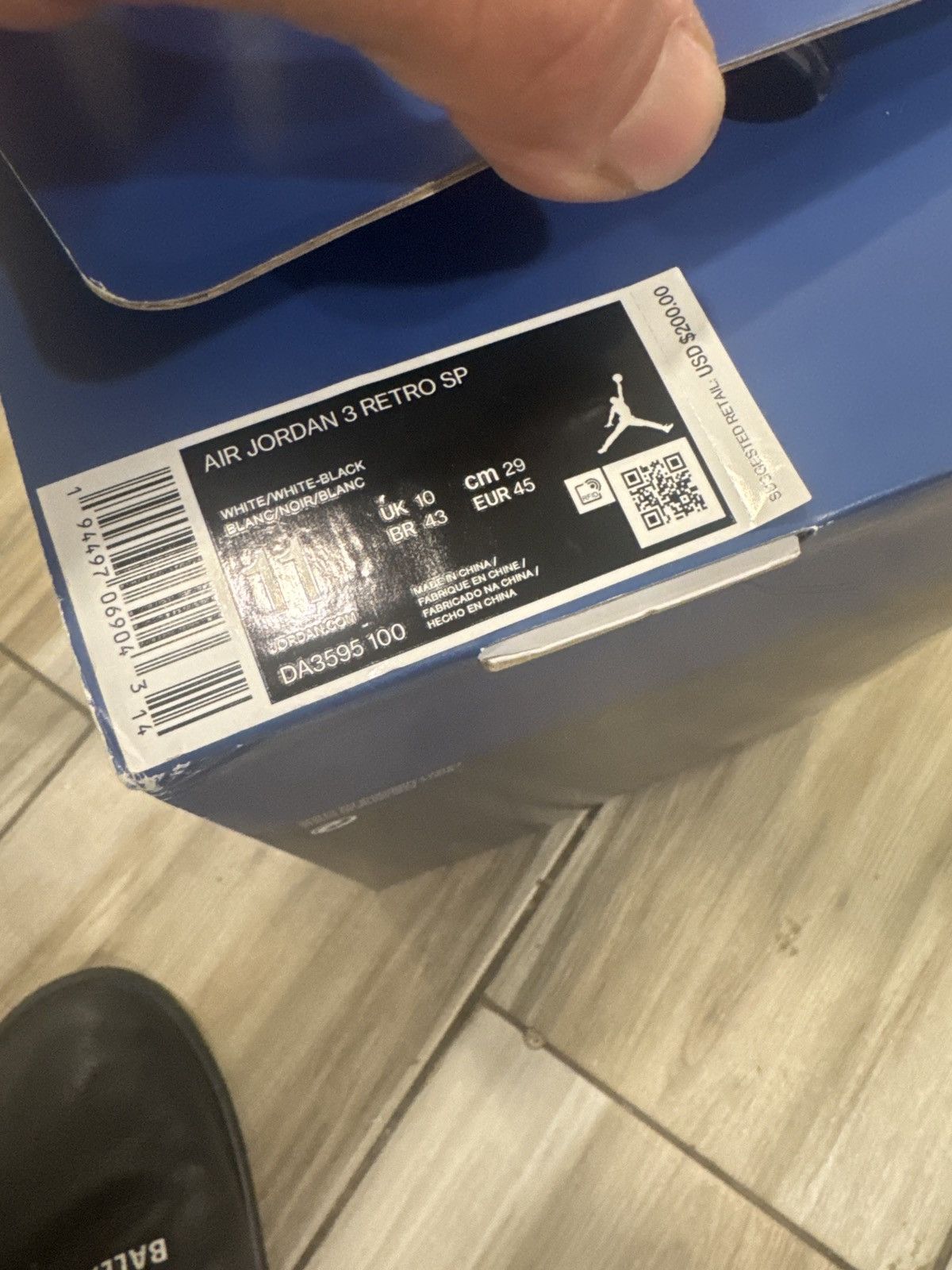 Fragment Design × Jordan Brand × Nike air jordan 3 fragment design Size US 11 / EU 44 - 10 Thumbnail