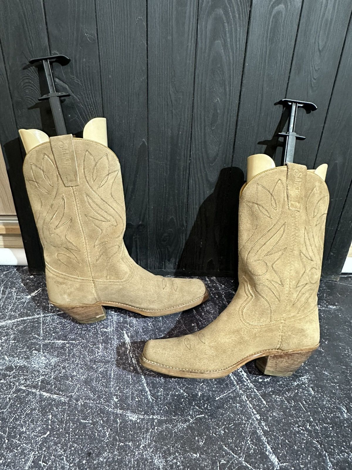 Sancho Boots Sancho Suede Western Cowboy Boots size 45 Size US 11 / EU 44 - 10 Thumbnail