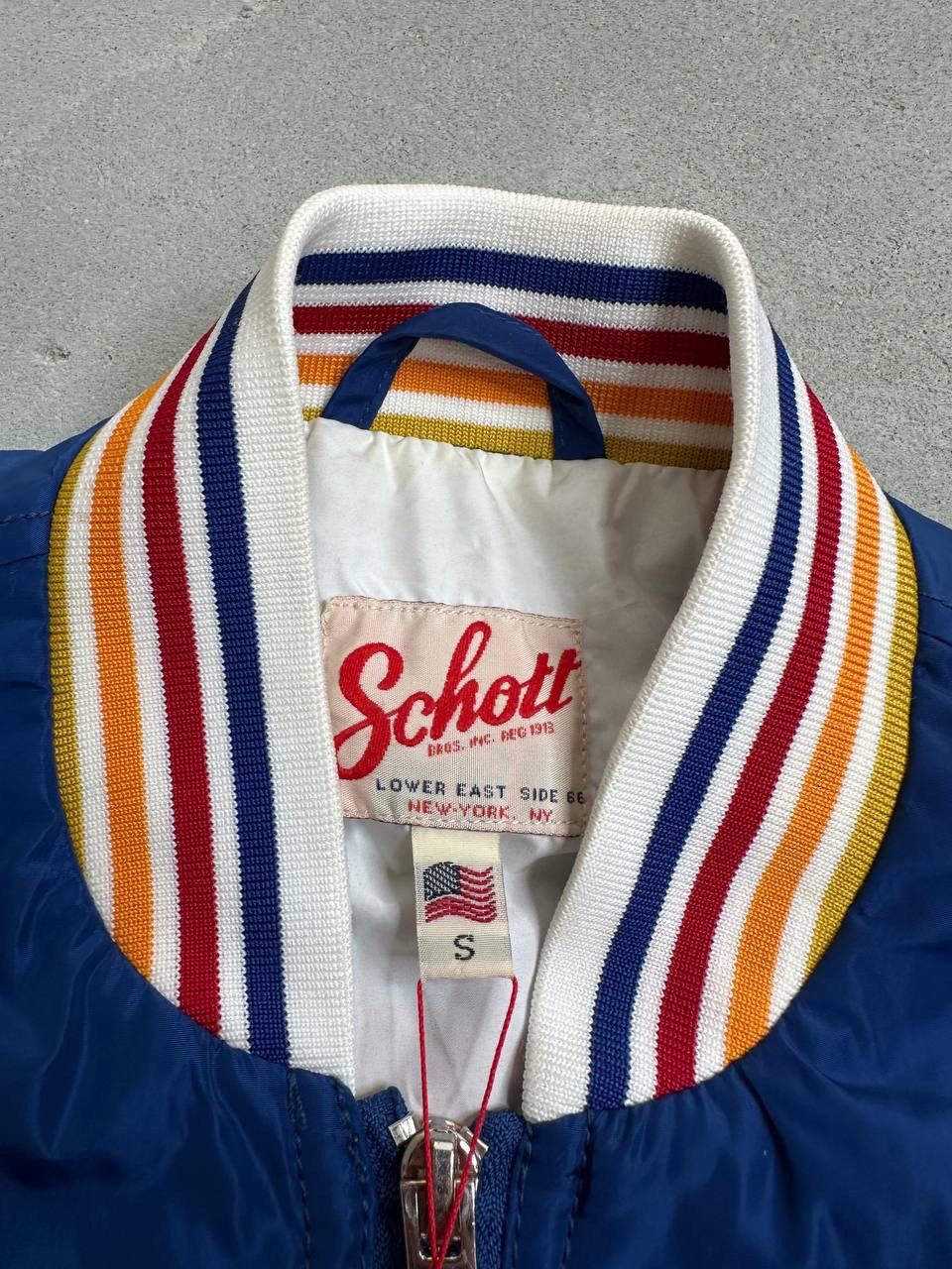 Schott Schott NYC AC Nylon Bomber Jacket Size S / US 4 / IT 40 - 3 Thumbnail