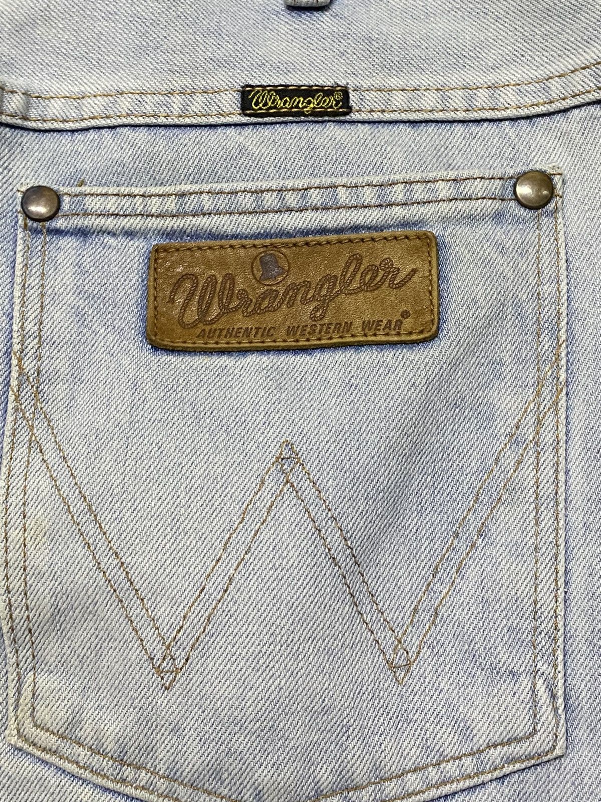 Wrangler Vintage Wrangler Faded Wash Baggy Style Jeans Size US 30 / EU 46 - 8 Thumbnail