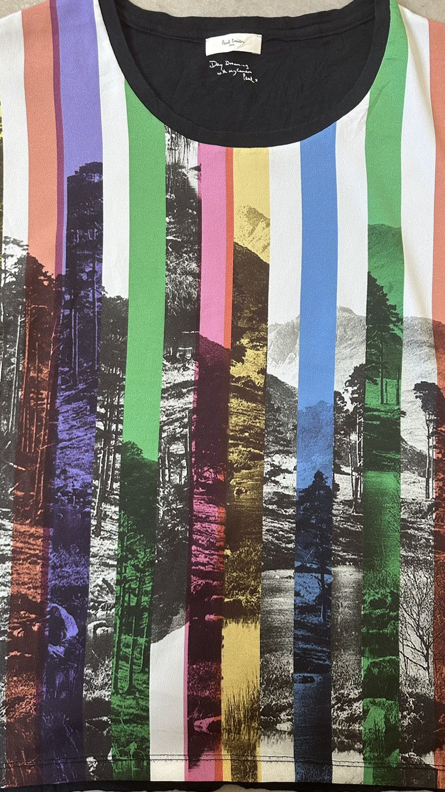 Paul Smith PAUL SMITH PAUL NIWAKI JAPAN MUNTICOLOR TEE Size US M / EU 48-50 / 2 - 2 Thumbnail