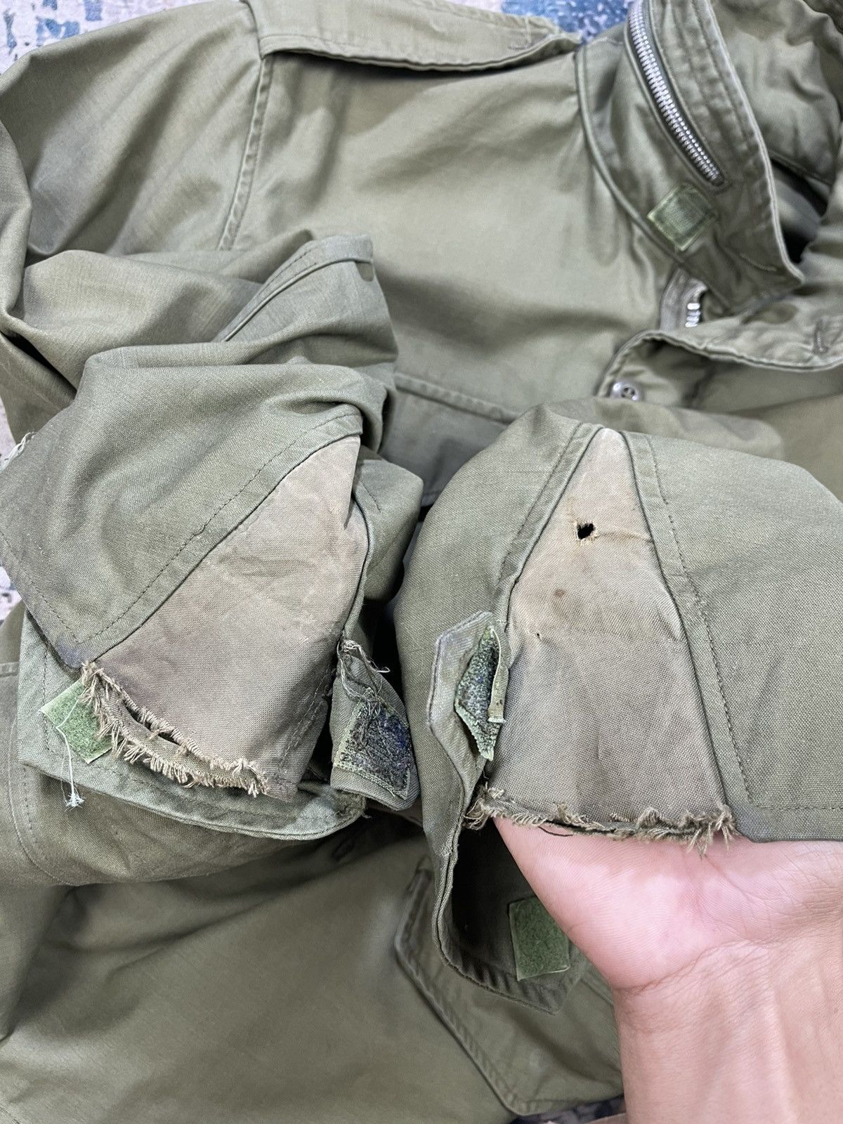 Vintage Vtg 60s OG Vietnam War Military M65 Jacket Size US S / EU 44-46 / 1 - 8 Thumbnail