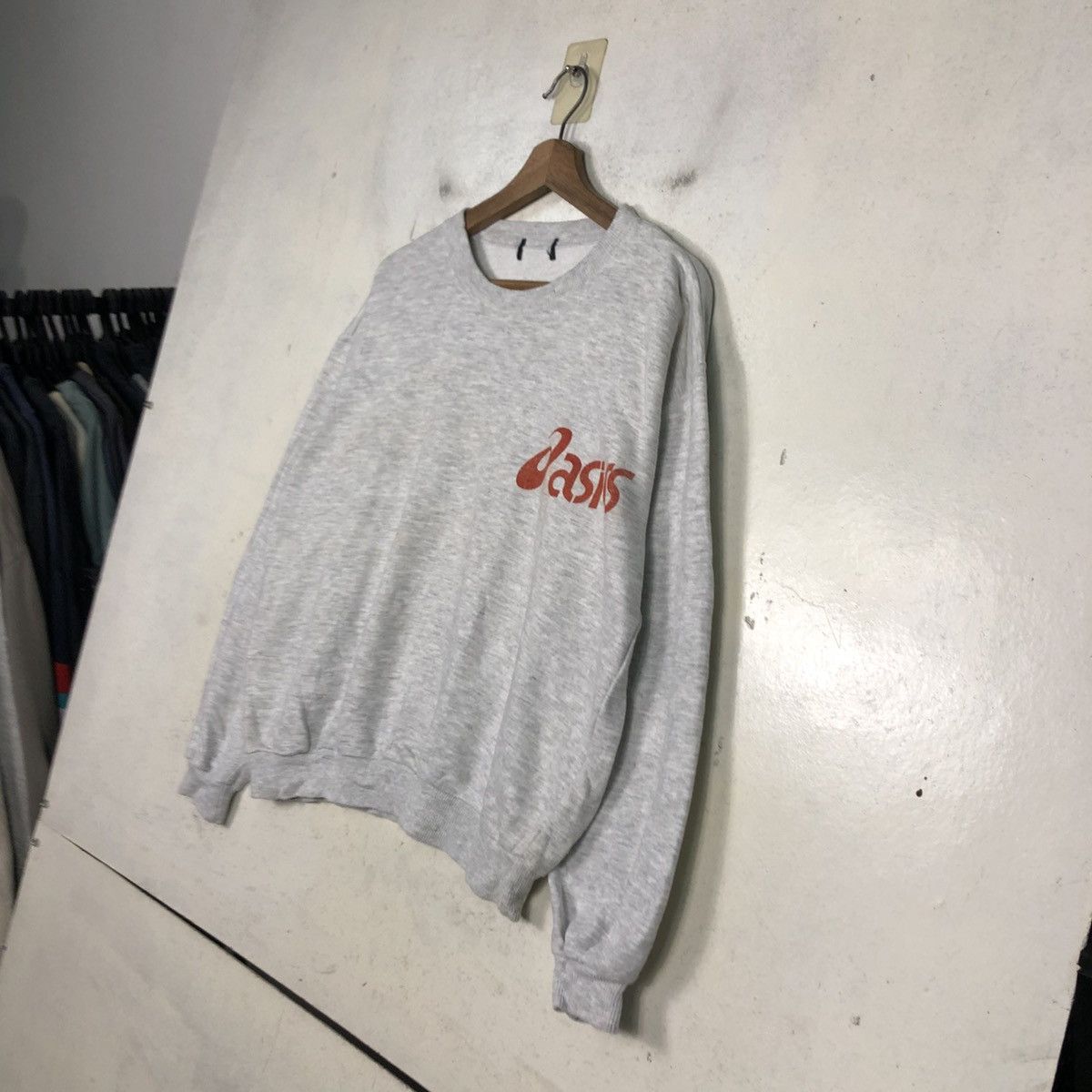 Asics 📌Vintage Sweatshirt Crewneck Asics Big Log Size US M / EU 48-50 / 2 - 4 Thumbnail
