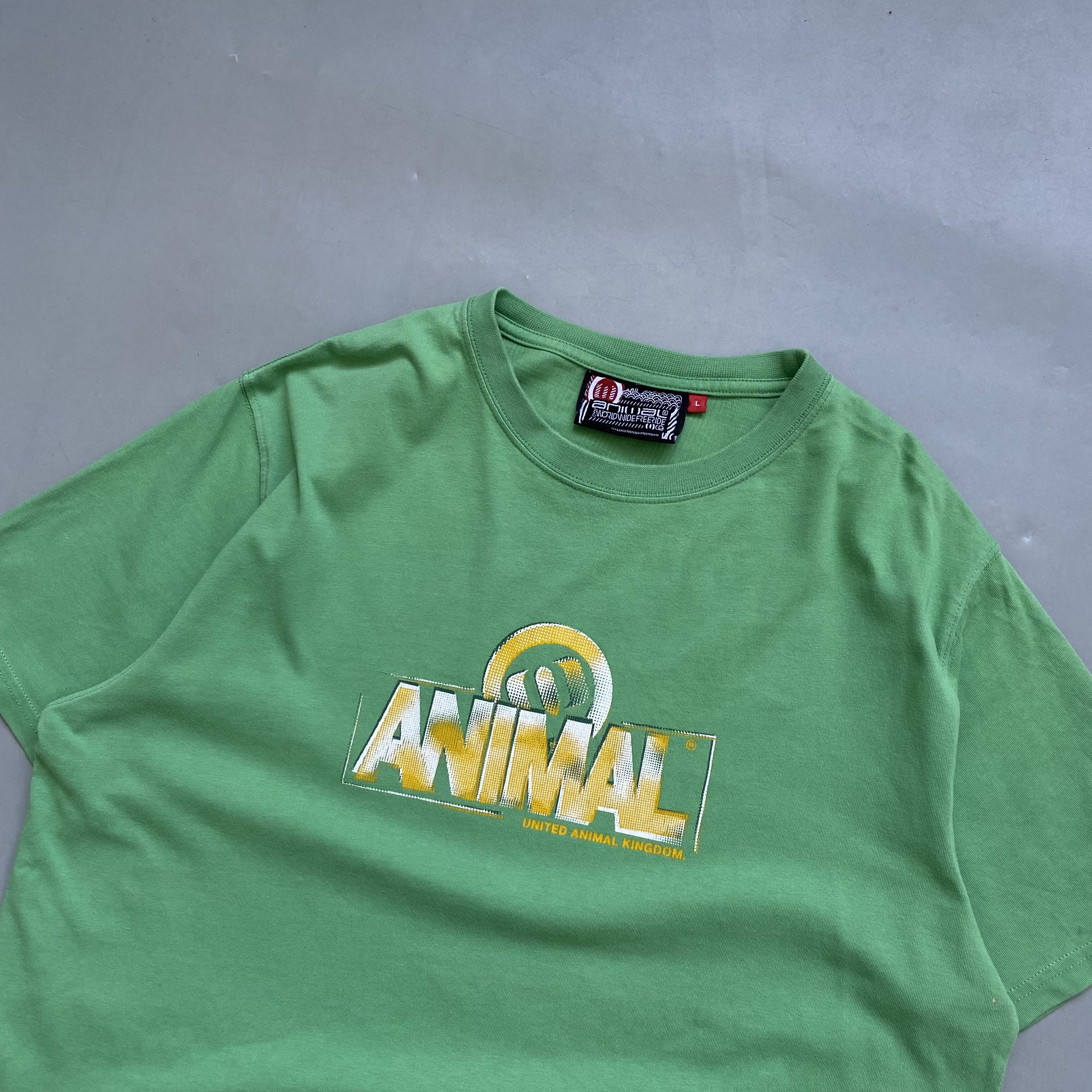 Rip Curl 🏝️Vintage ANIMAL surfing tee Affliction style SKATER Oneil Size US L / EU 52-54 / 3 - 6 Thumbnail
